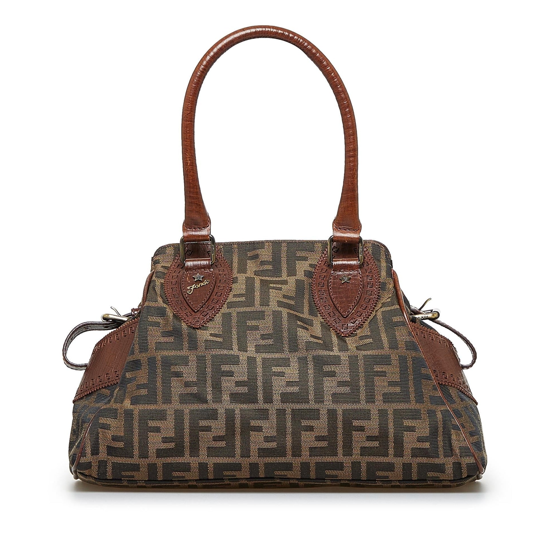Fendi Zucca Etniko Shg K5 Hj Shoulder Bag