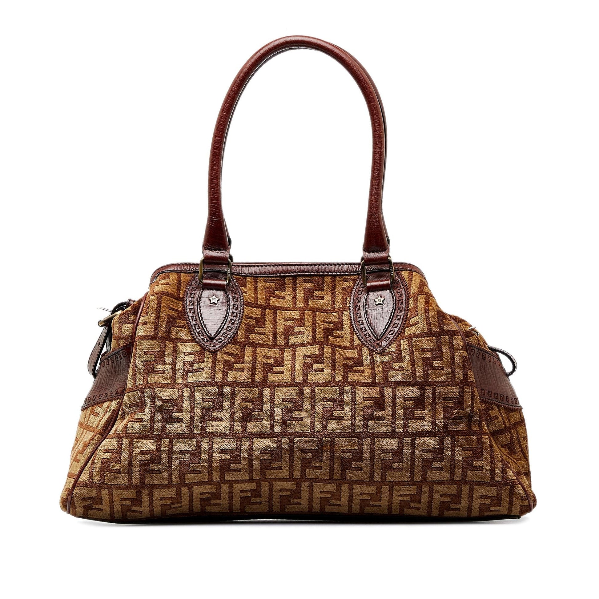 Fendi Zucca Etniko Shg Otebot Tote Bag