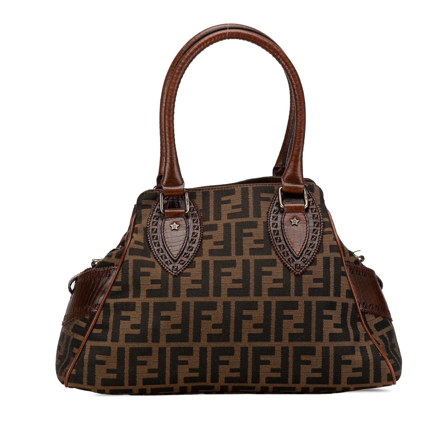 Fendi Zucca Etniko Shg Playkl Satchel Bag