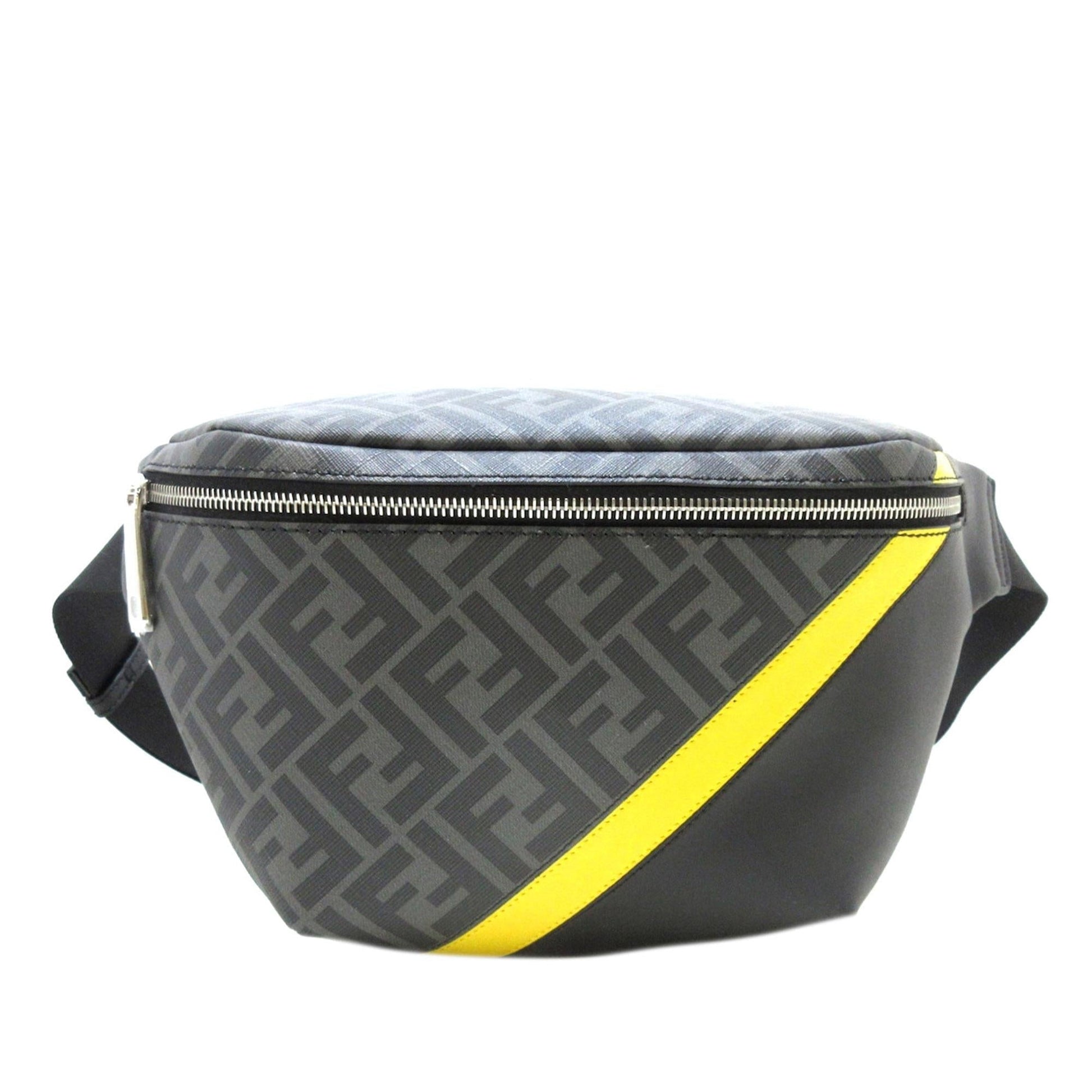 Fendi Zucca Ff Diagonal Belt Bag Shg Omcvp8