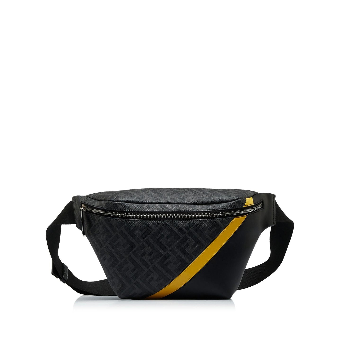 Fendi Zucca Ff Diagonal Belt Bag