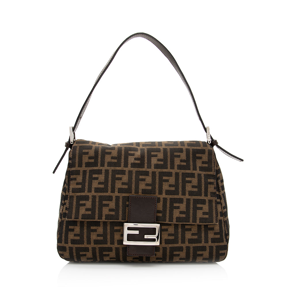 Fendi Zucca Forever Mamma Shoulder Bag Shf Bag Shf 20992