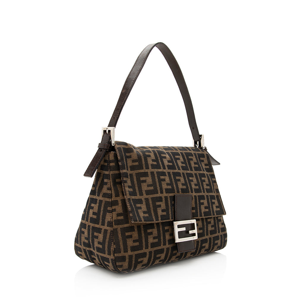 Fendi Zucca Forever Mamma Shoulder Bag Shf Bag Shf 20992
