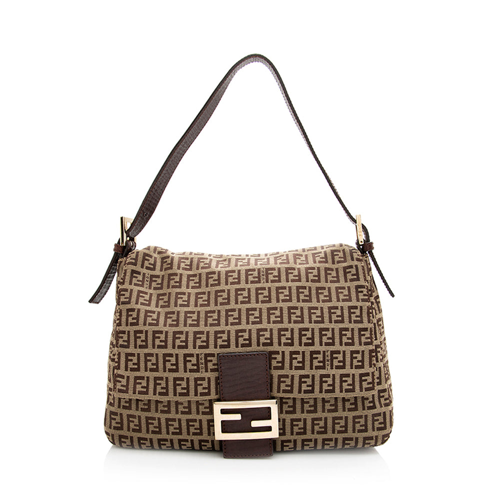 Fendi Zucca Forever Mamma Shoulder Bag Shf