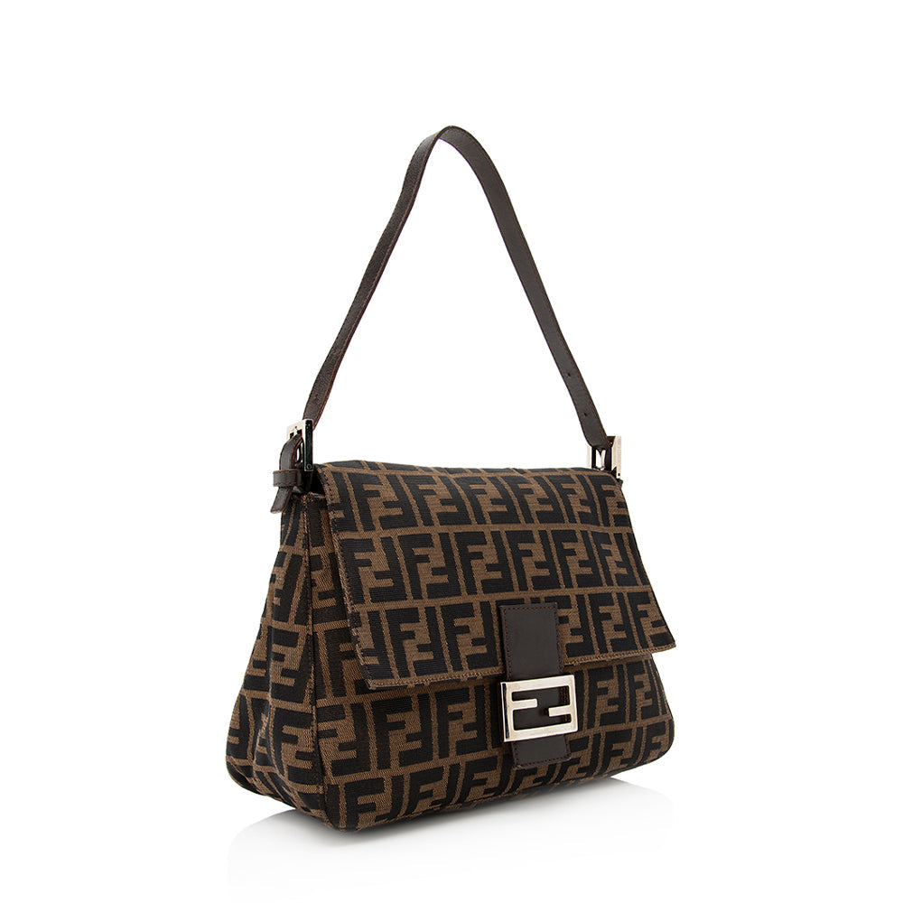Fendi Zucca Forever Mamma Shoulder Bag Shf Bag Shf 20997