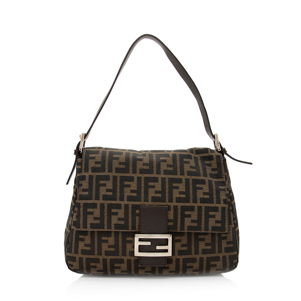 Fendi Zucca Forever Mamma Shoulder Bag Shf Bag Shf 20998