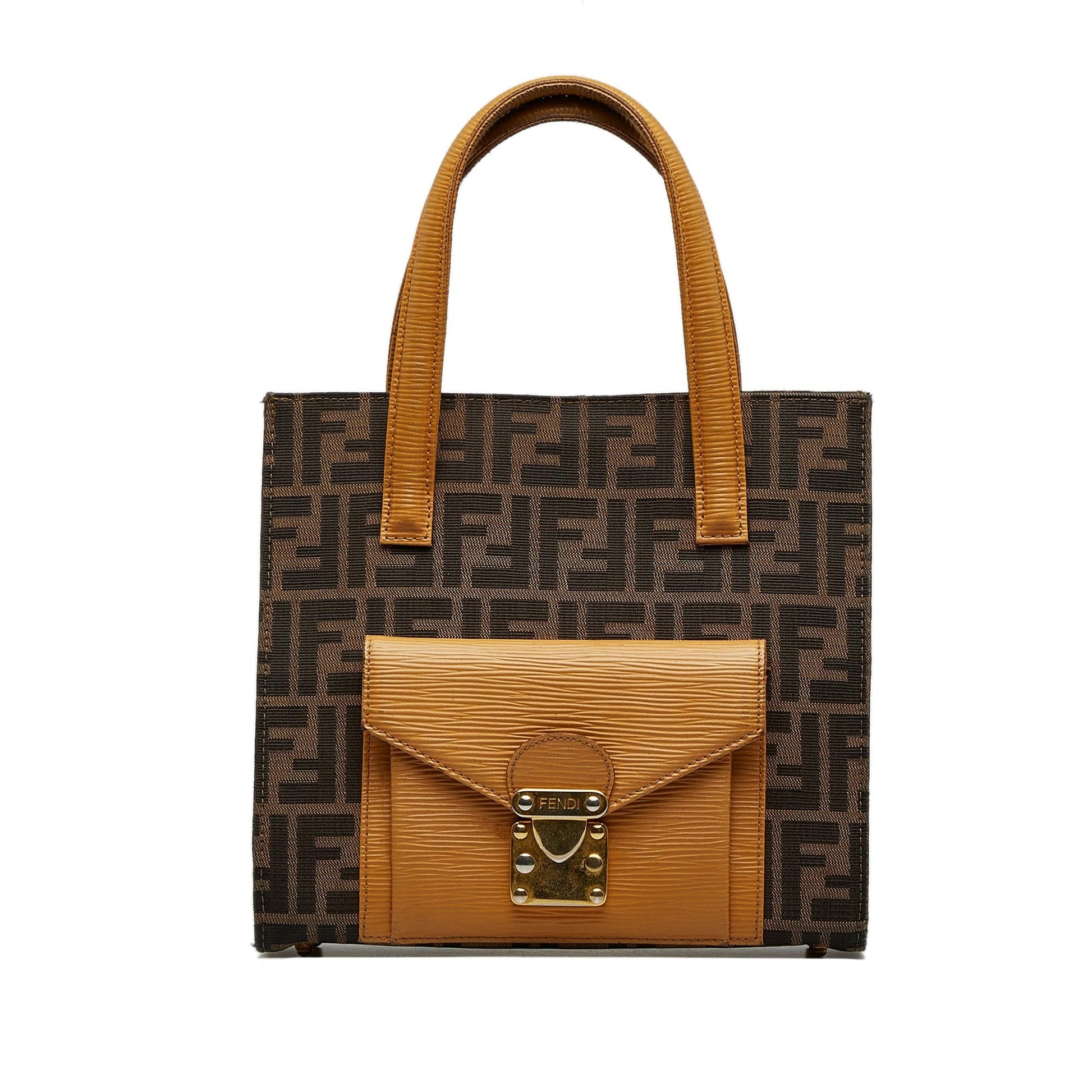 Fendi Zucca Front Pocket Tote Shg 2Hfhzp Tote Bag