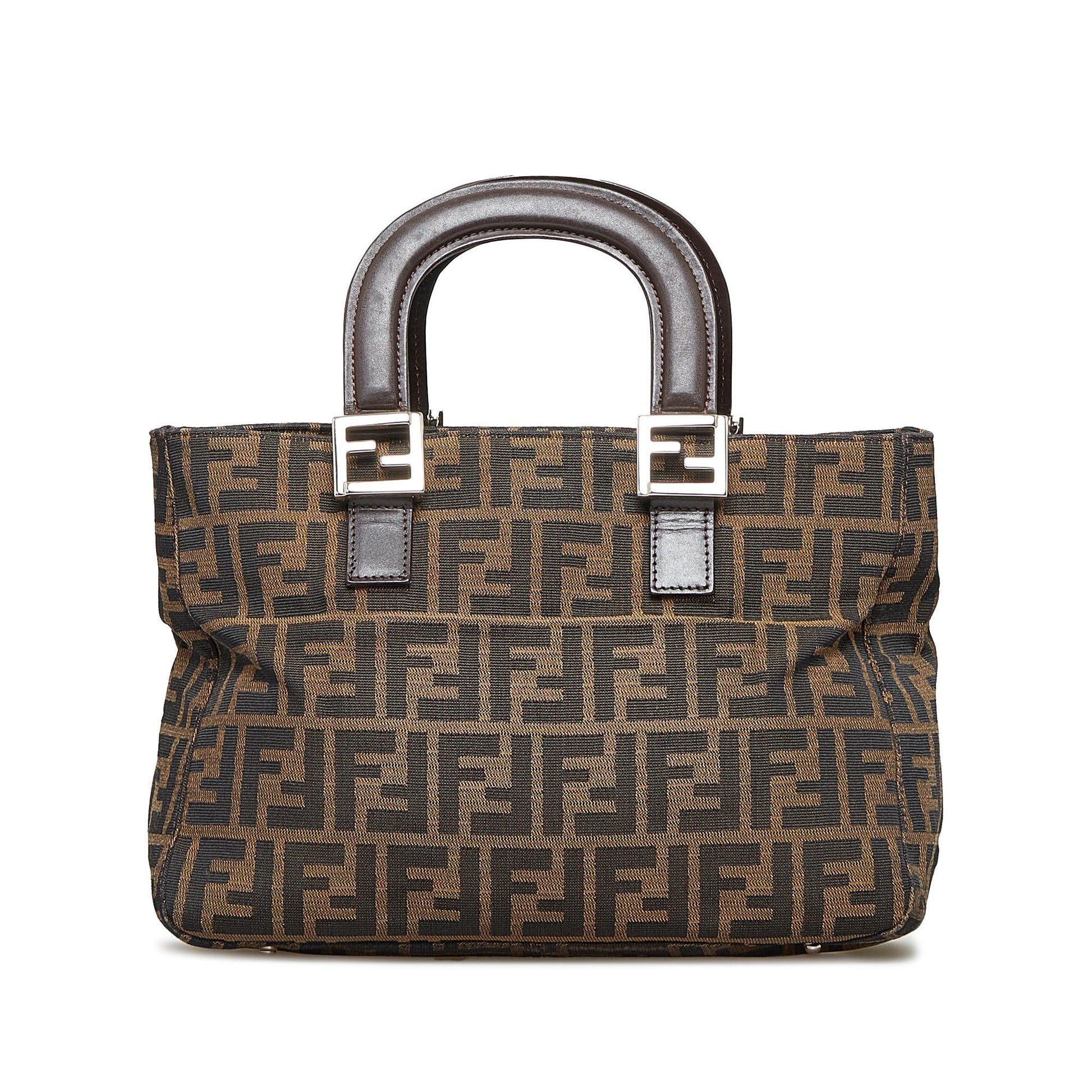Fendi Zucca Handbag Shg 15Ciiu Satchel Bag