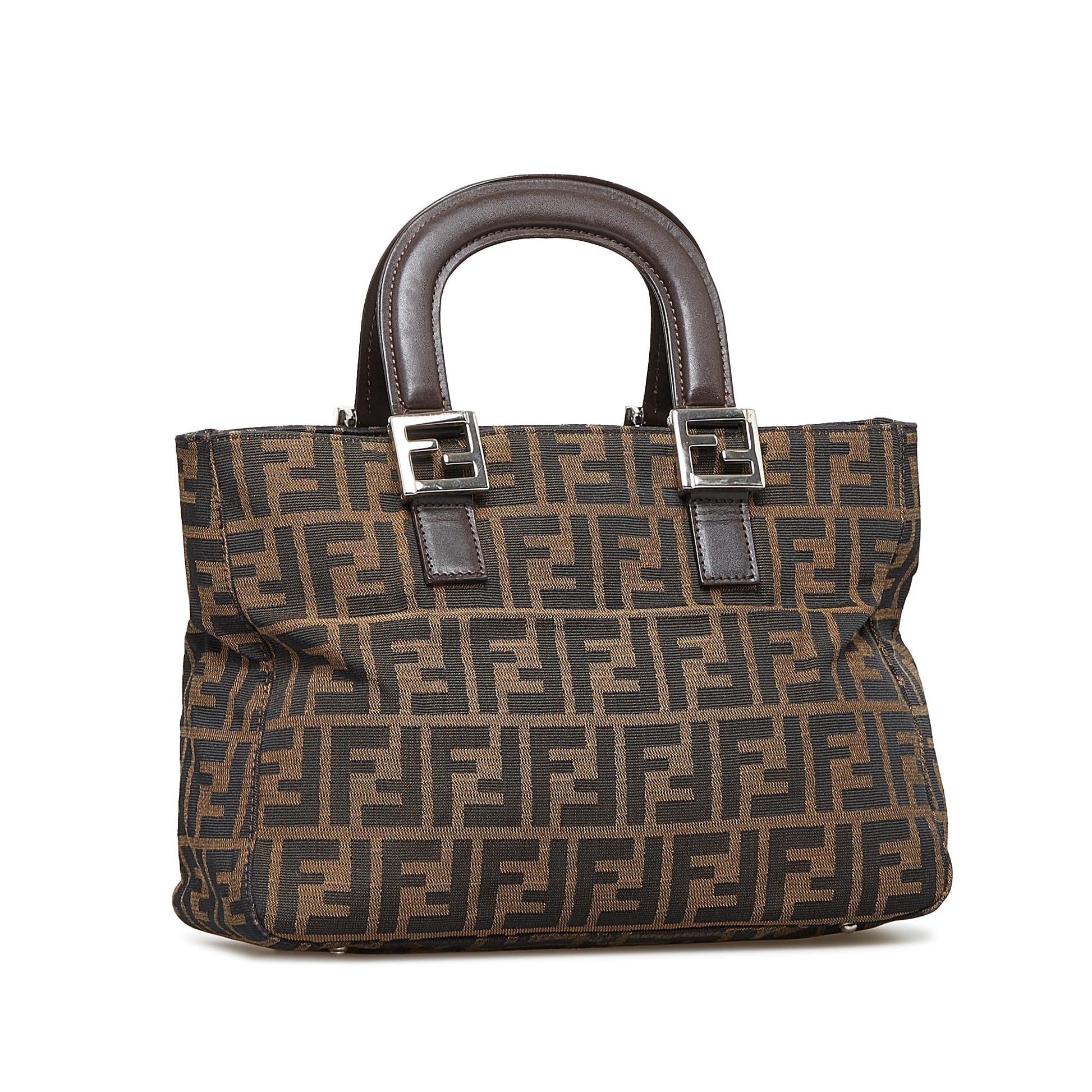 Fendi Zucca Handbag Shg 15Ciiu Satchel Bag