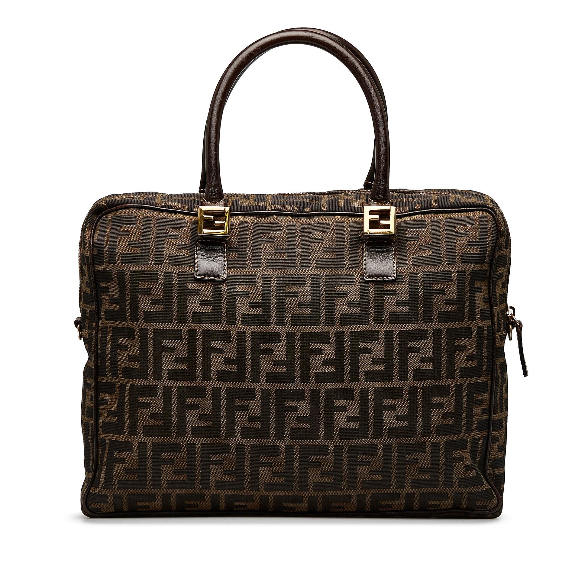 Fendi Zucca Handbag Shg Jtow8I Satchel Bag