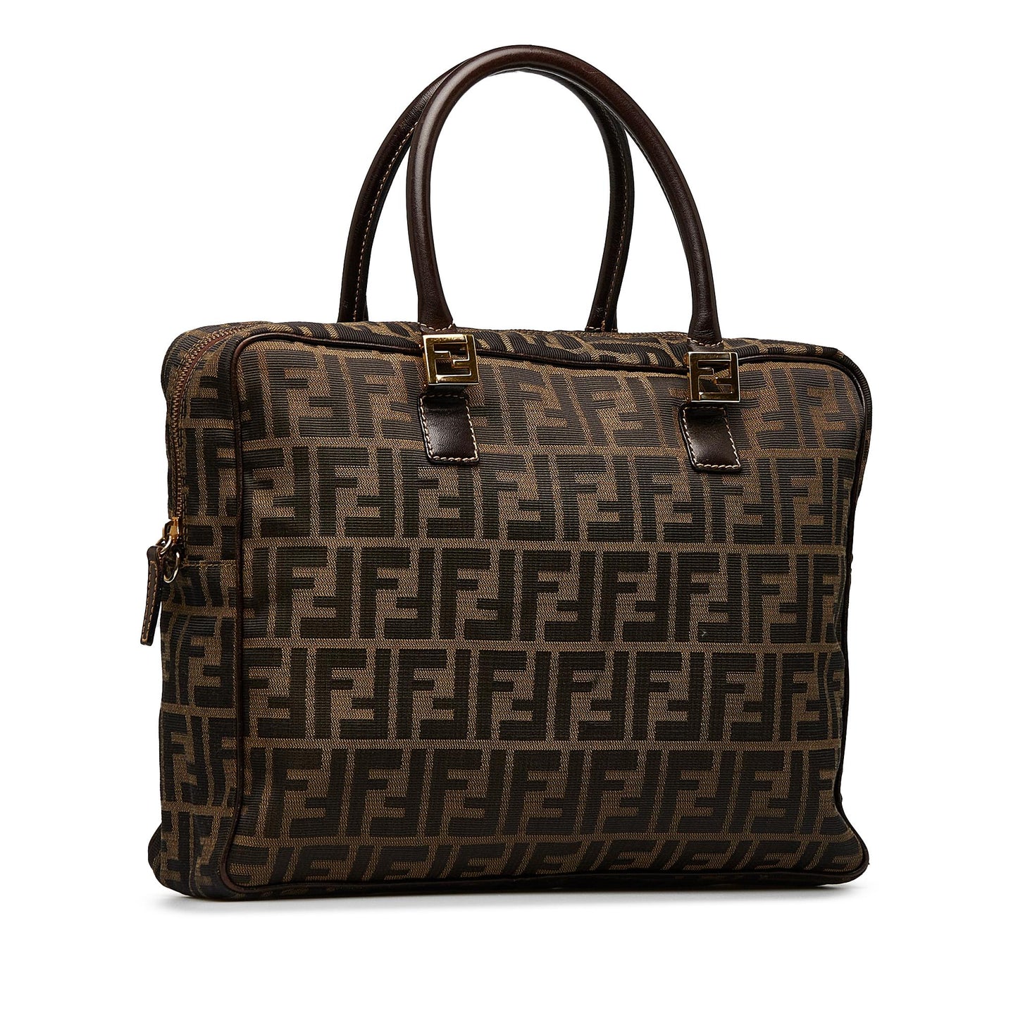 Fendi Zucca Handbag Shg Jtow8I Satchel Bag