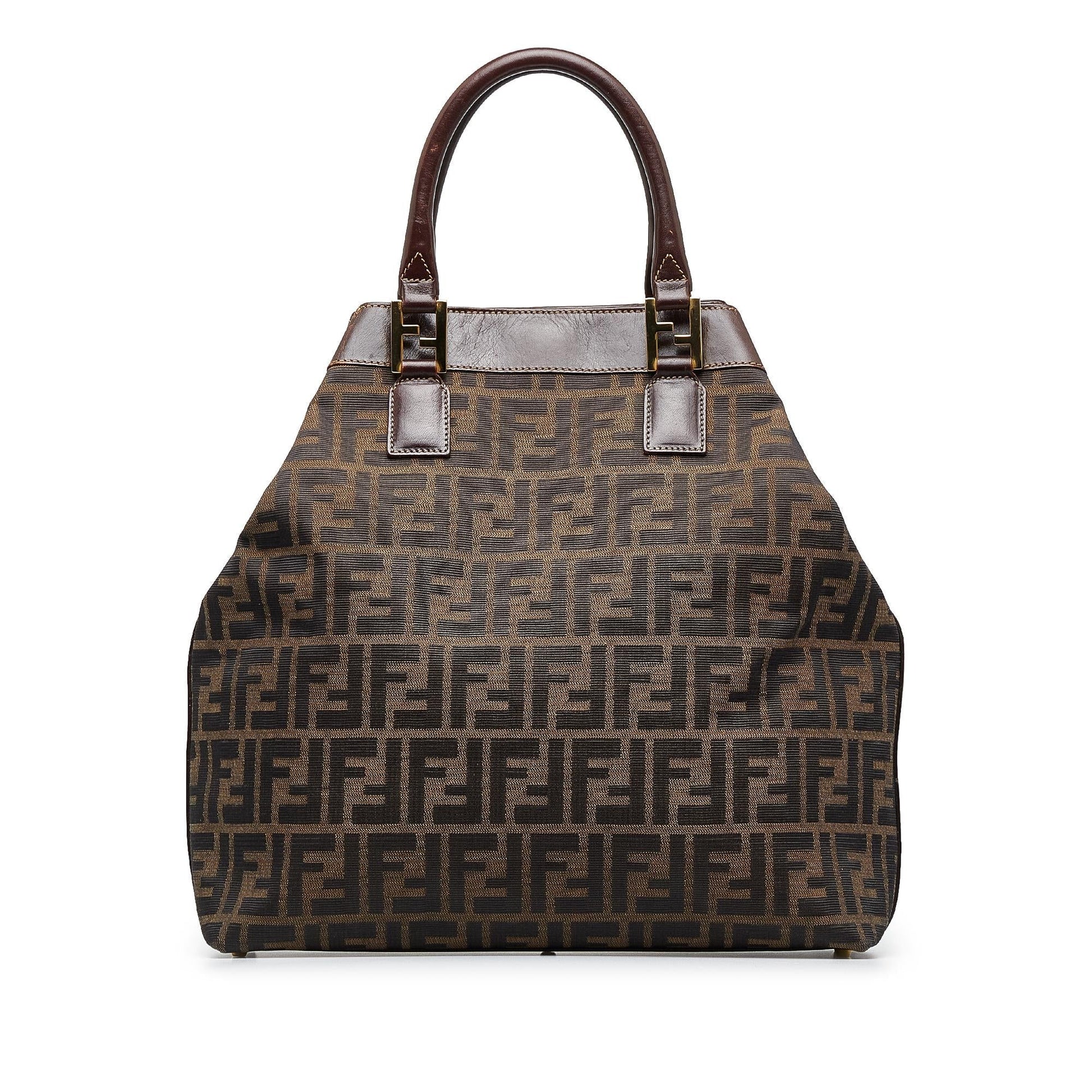 Fendi Zucca Handbag Shg Bzphwa Satchel Bag
