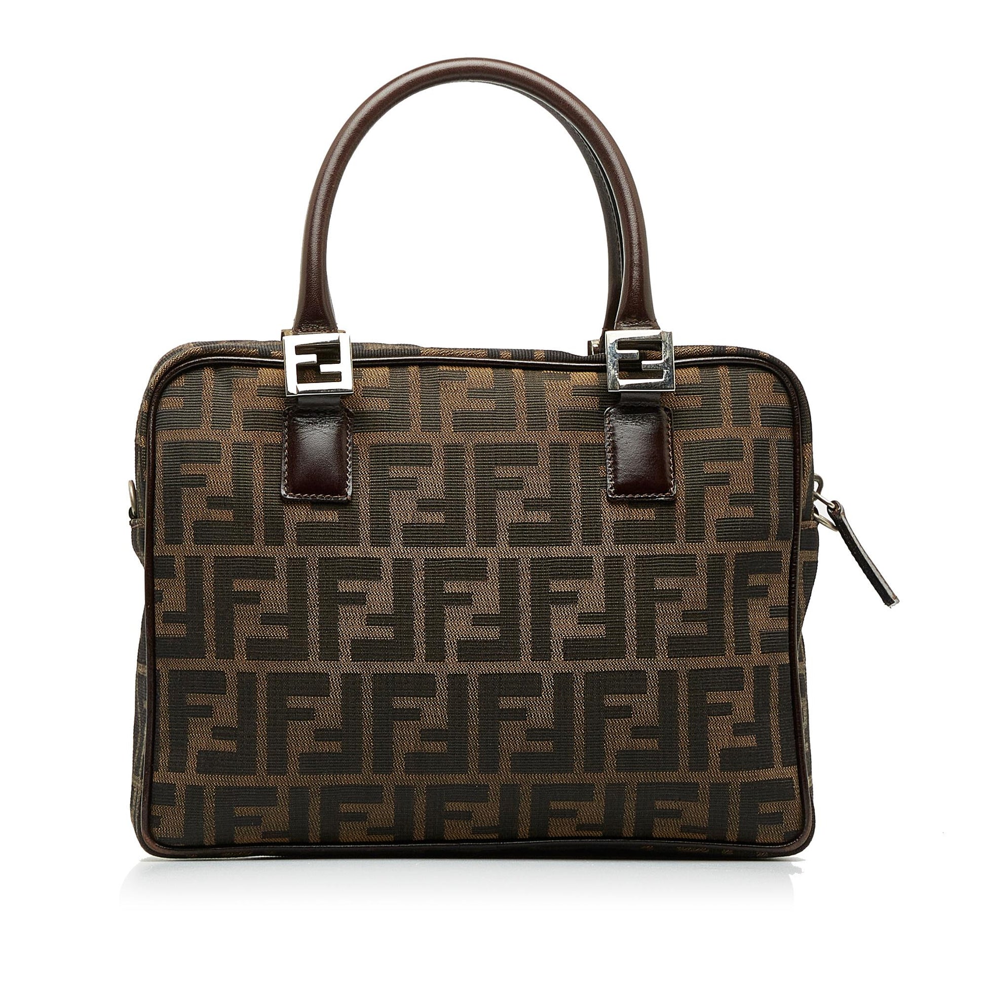 Fendi Zucca Handbag Shg Fzflvm Satchel Bag