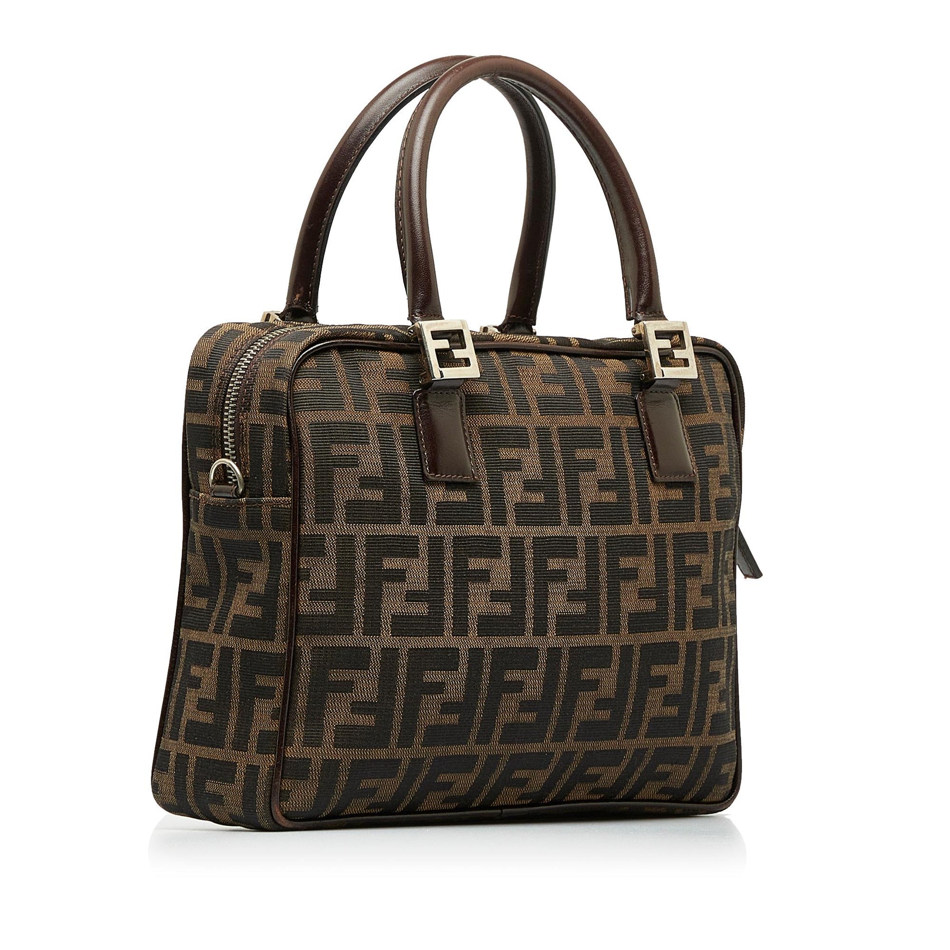 Fendi Zucca Handbag Shg Fzflvm Satchel Bag