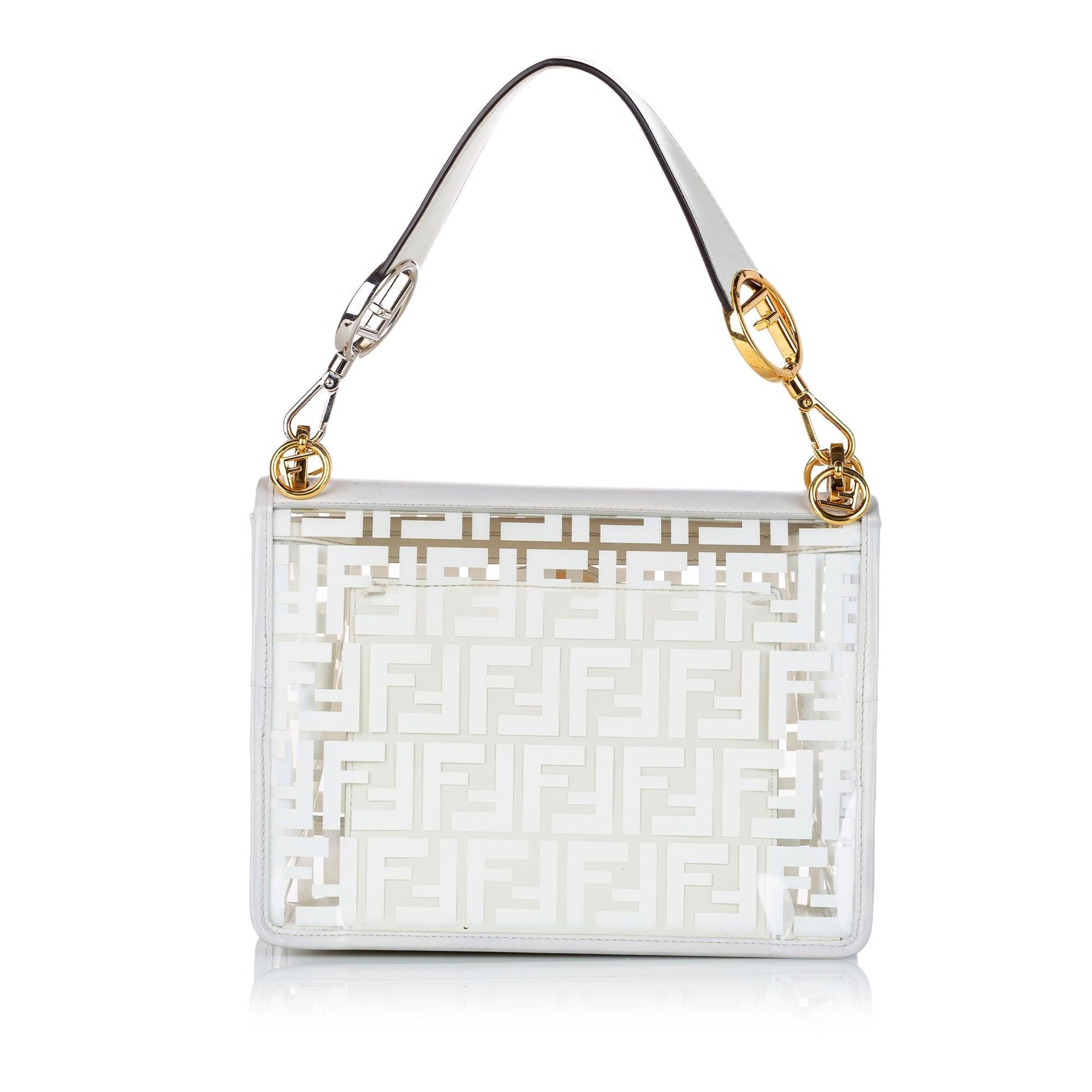 Fendi Zucca Kan Pvc Satchel Shg Satchel Bag