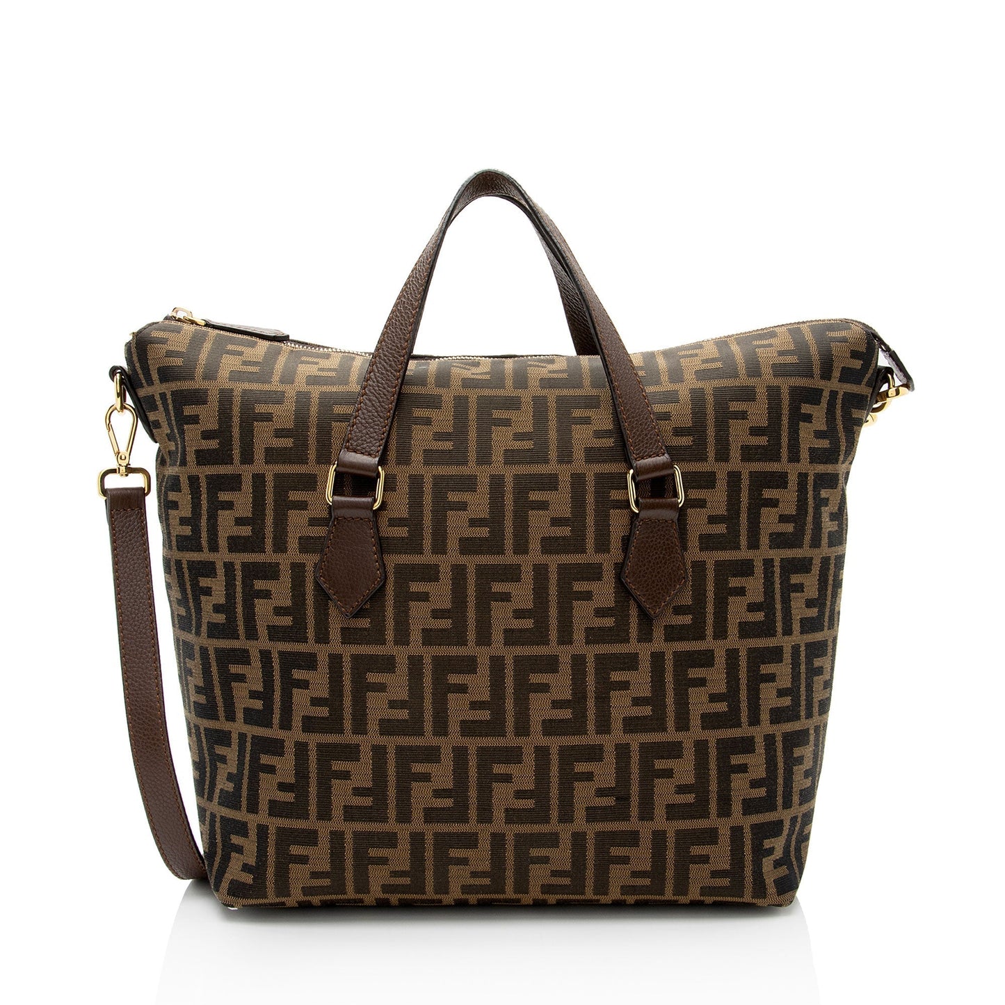 Fendi Zucca Convertible Tote Shf Kcmuot Large Tote Bag
