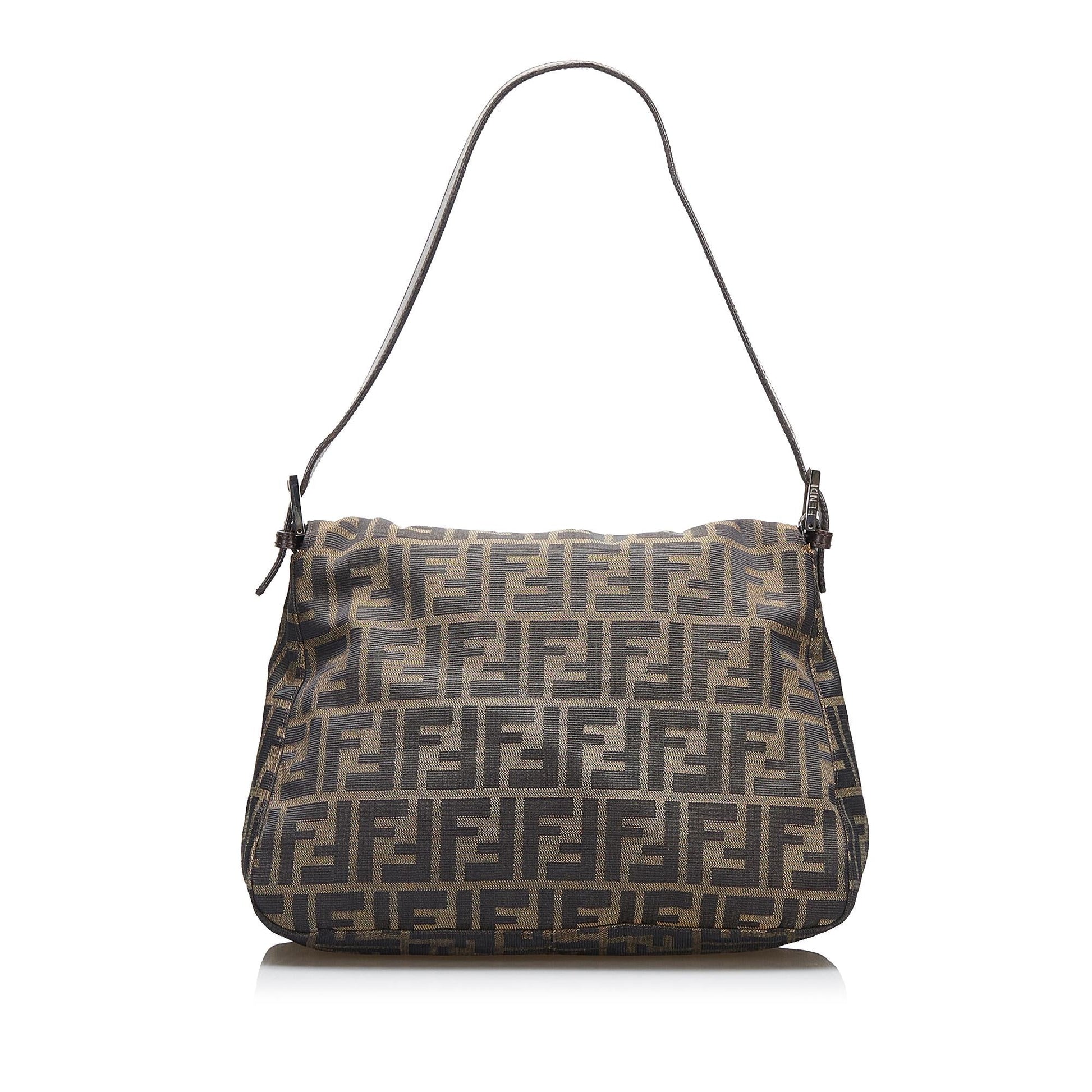 Fendi Zucca Mamma Baguette Shg Jml4Np Shoulder Bag
