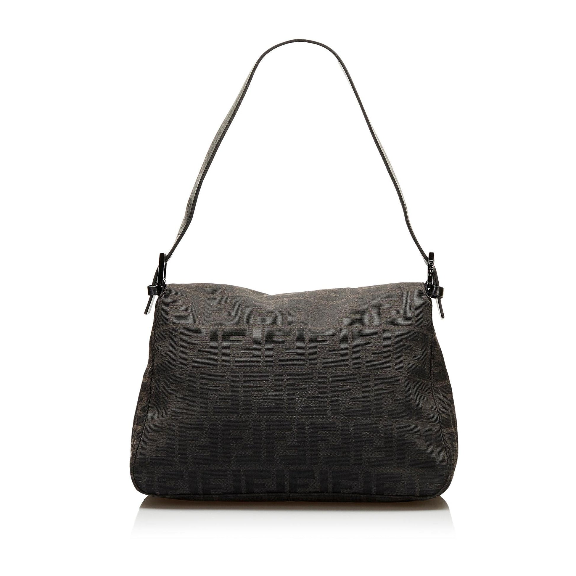 Fendi Zucca Mamma Forever Shoulder Bag Shg
