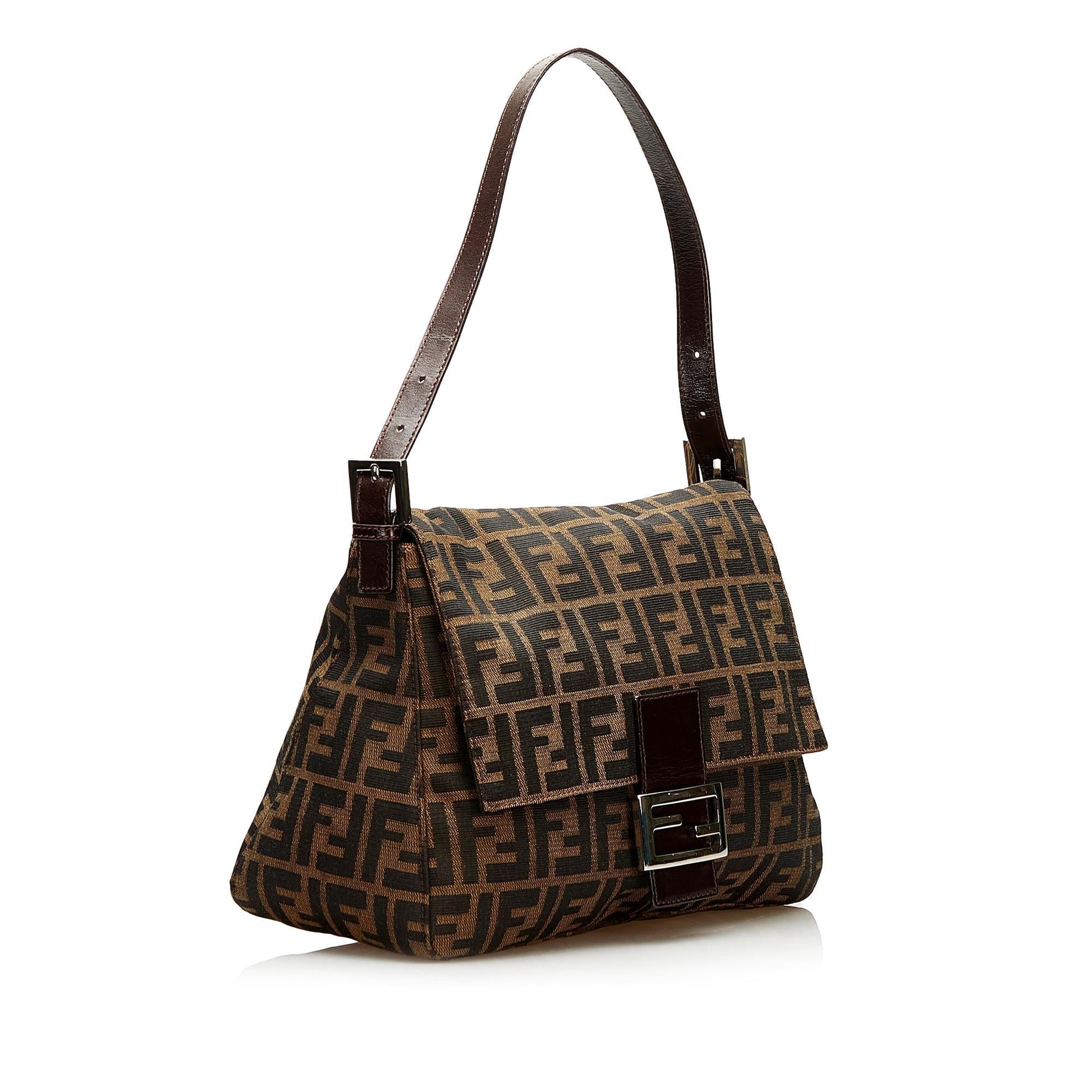 Fendi Zucca Mamma Forever Shg Shoulder Bag Forever Shg 36060