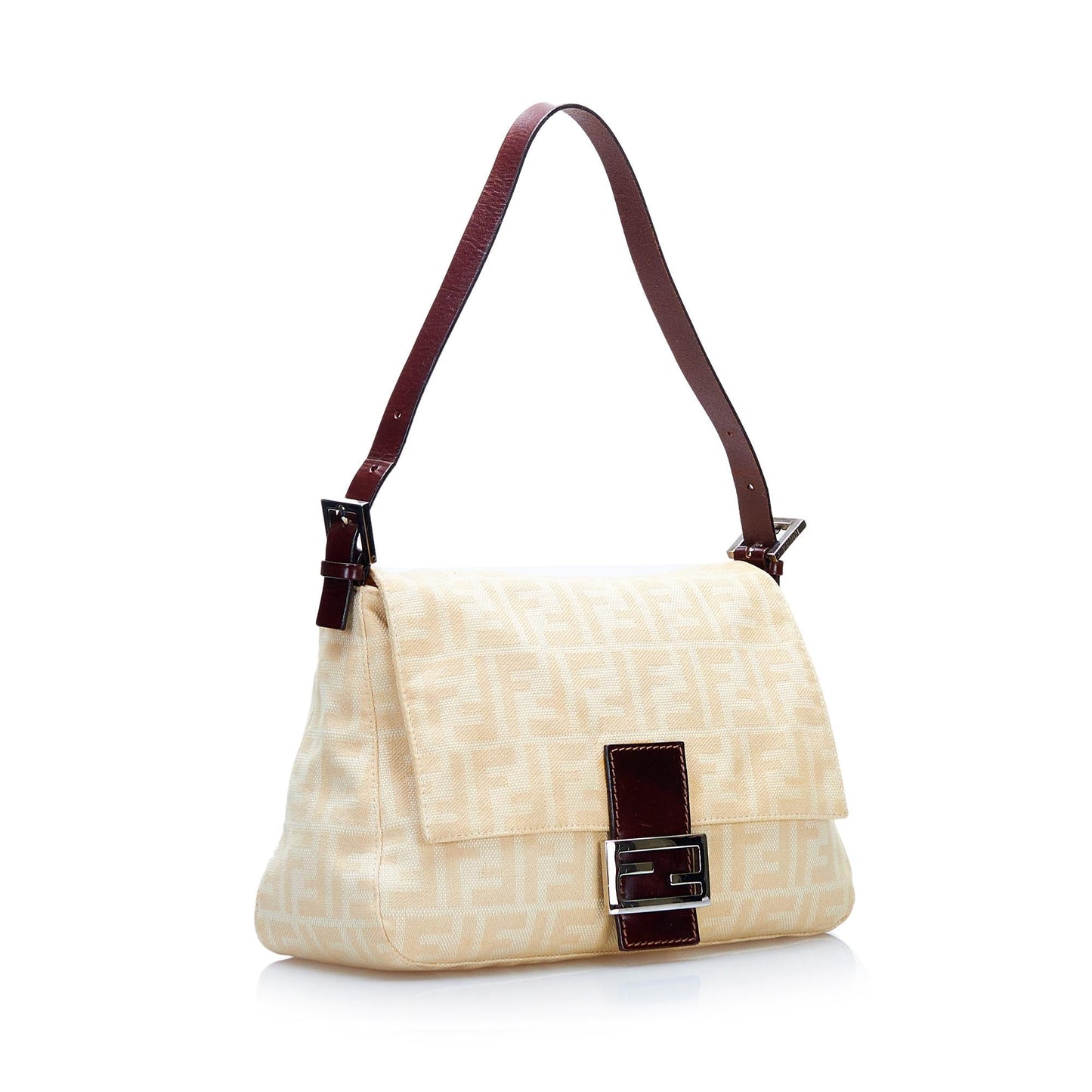 Fendi Zucca Mamma Forever Shg Shoulder Bag Forever Shg 37094