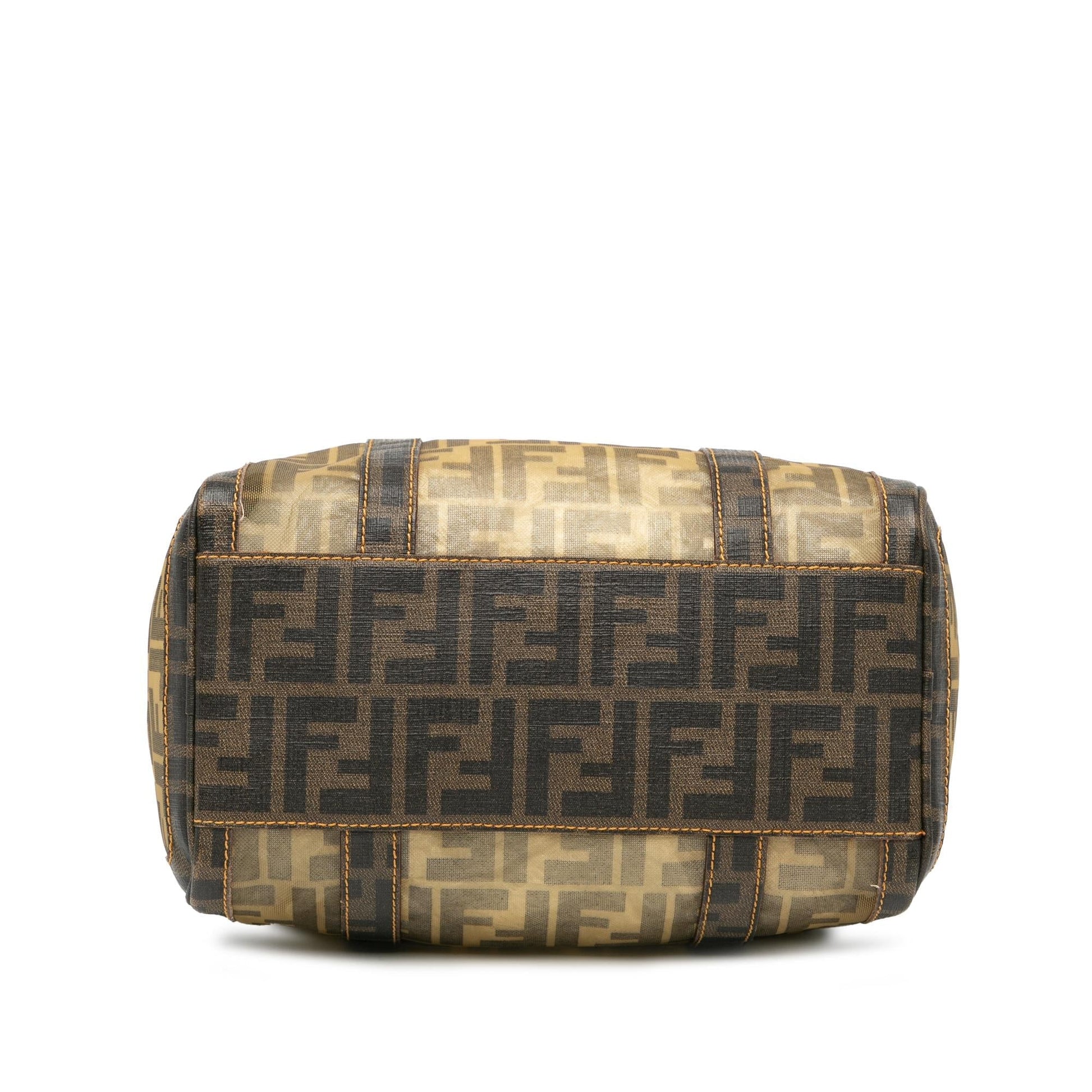 Fendi Zucca Mesh Boston Bag Satchel Bag