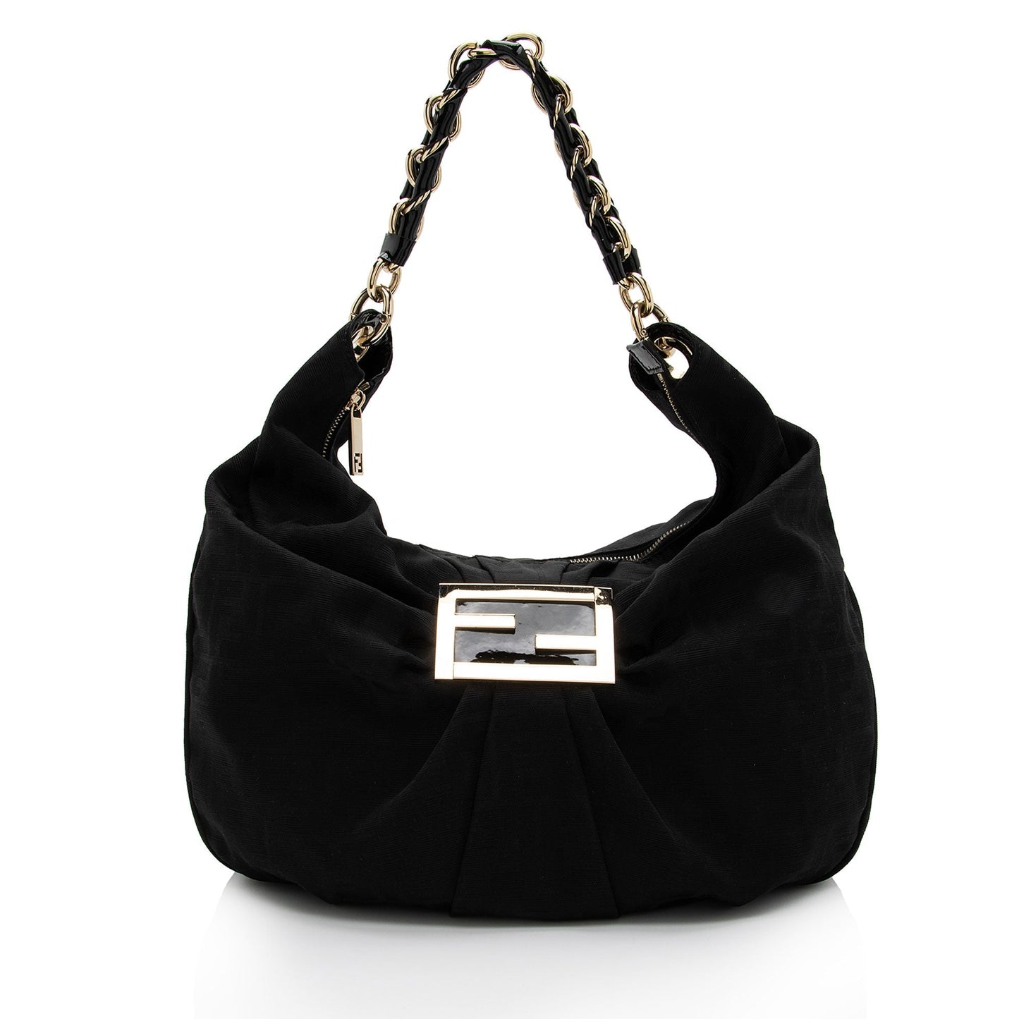 Fendi Zucca Mia Hobo Shf Lewfot Shoulder Bag