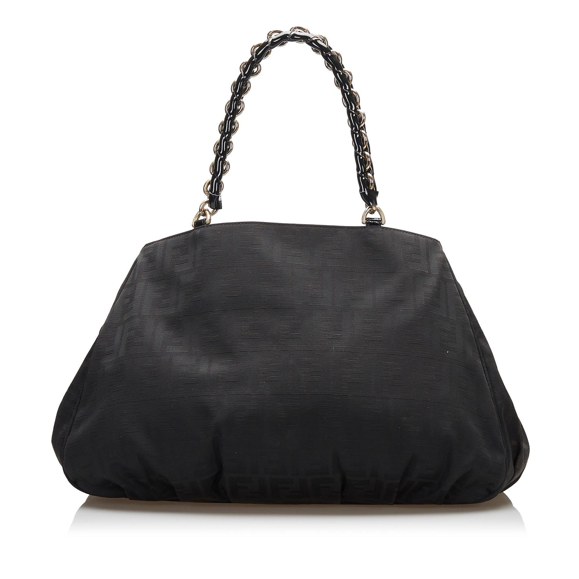 Fendi Zucca Mia Shg Tote Bag
