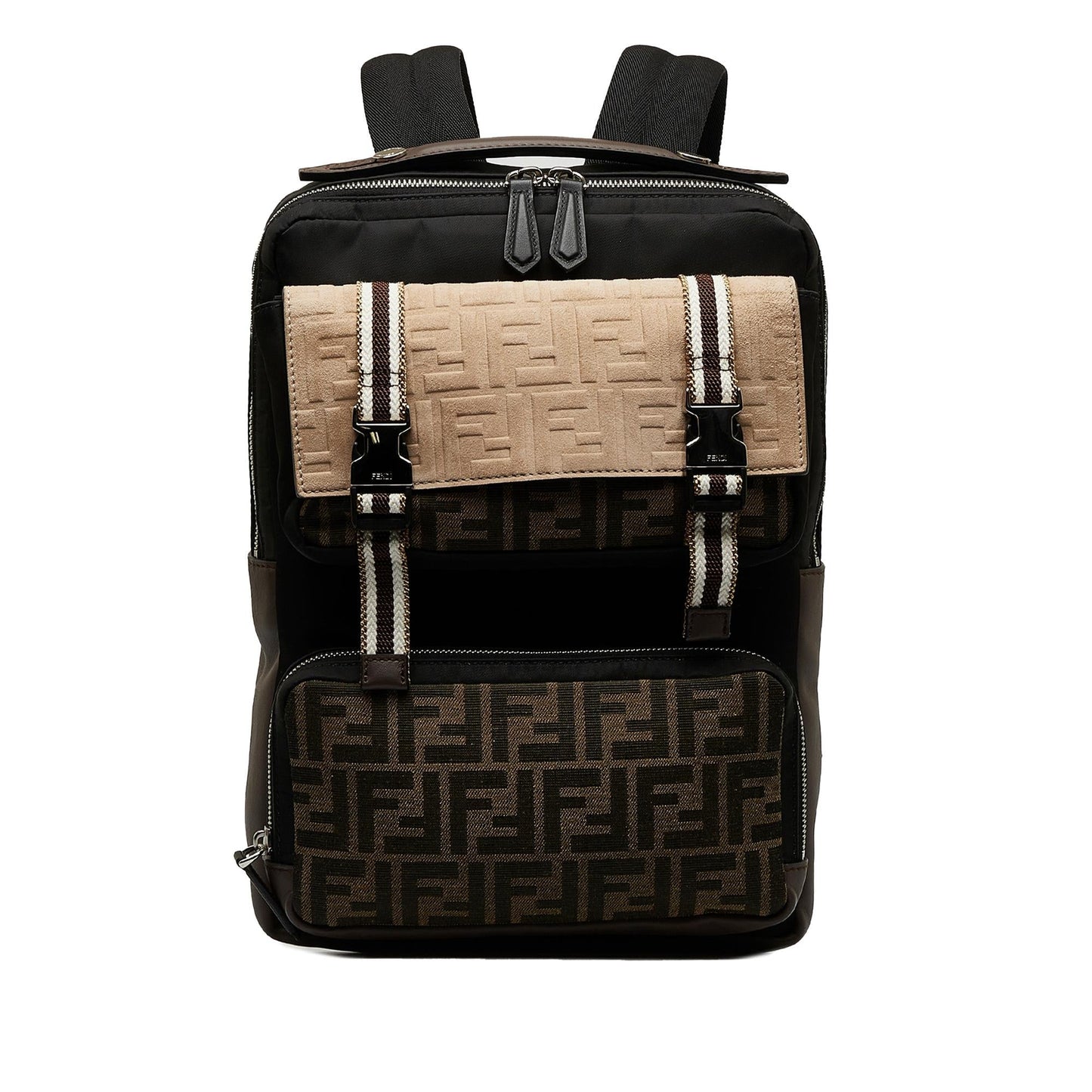 Fendi Zucca Multi Pocket Backpack Shg 3Odphv
