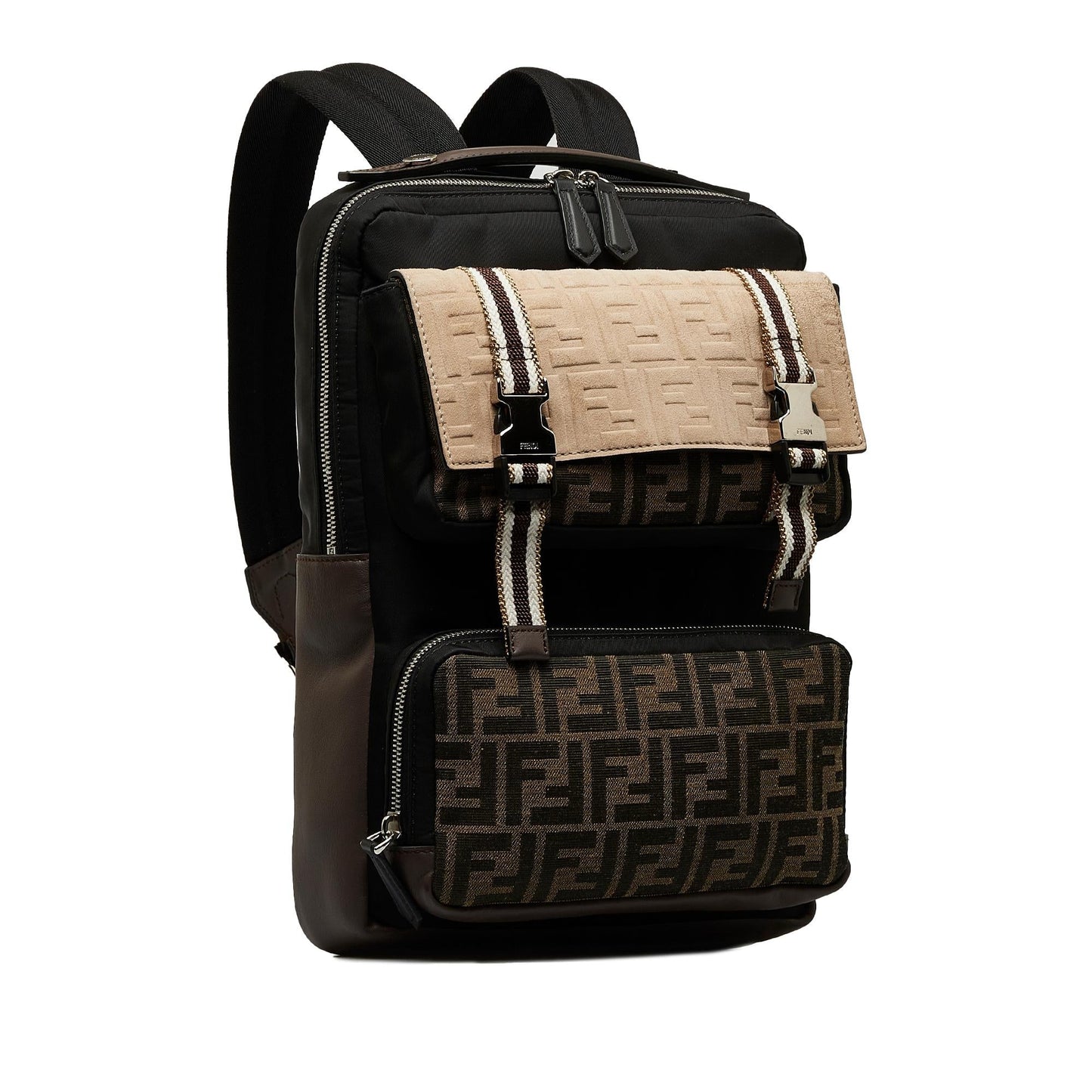 Fendi Zucca Multi Pocket Backpack Shg 3Odphv
