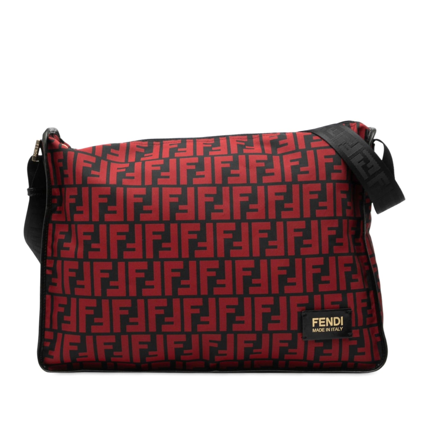Fendi Zucca Crossbody Nylon Crossbody Bag