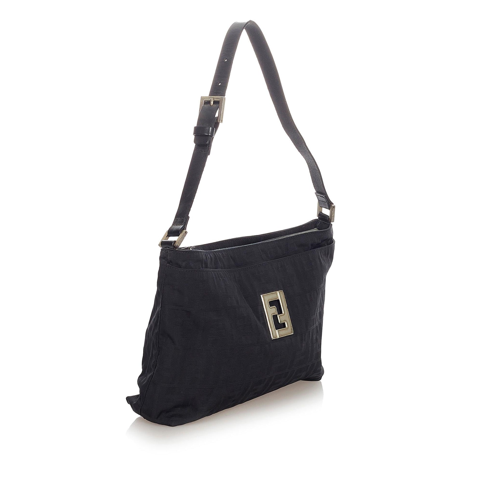 Fendi Zucca Shoulder Bag Shg Nylon