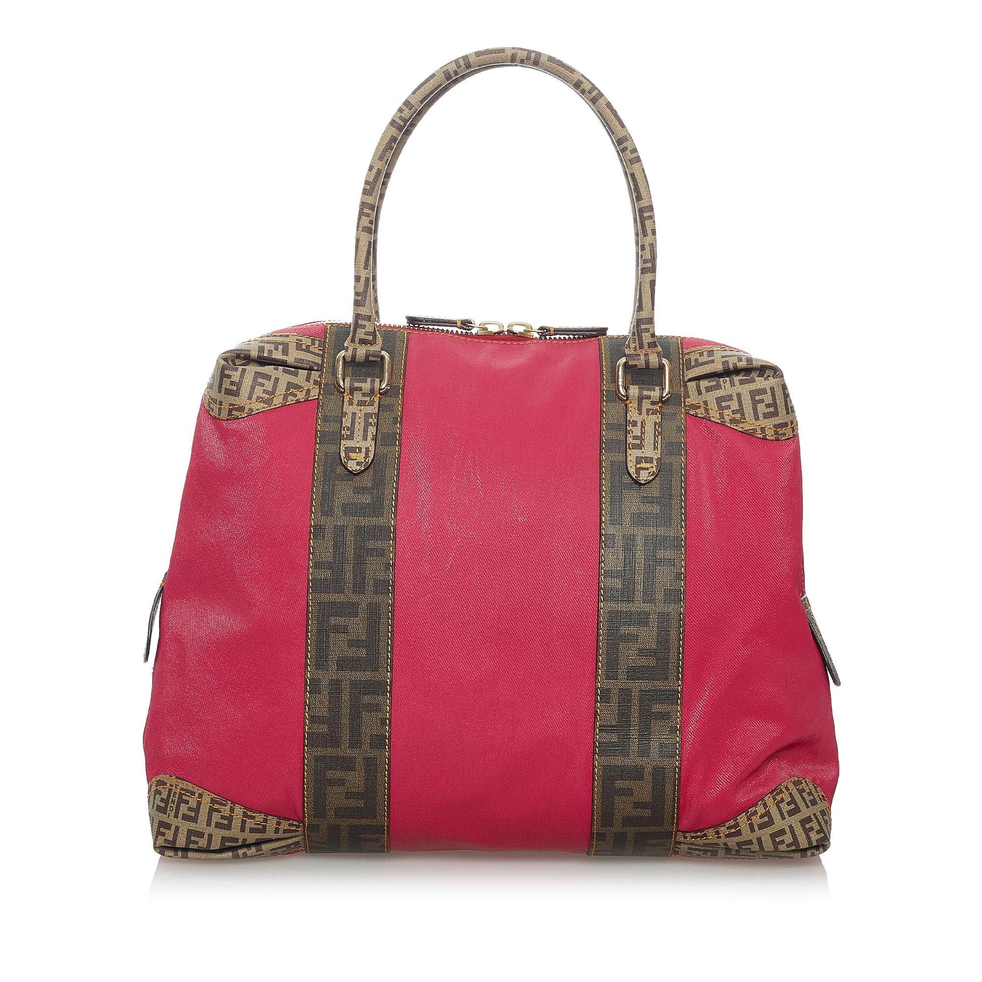 Fendi Zucca Shoulder Bag Shg Nylon Bag Shg 29385