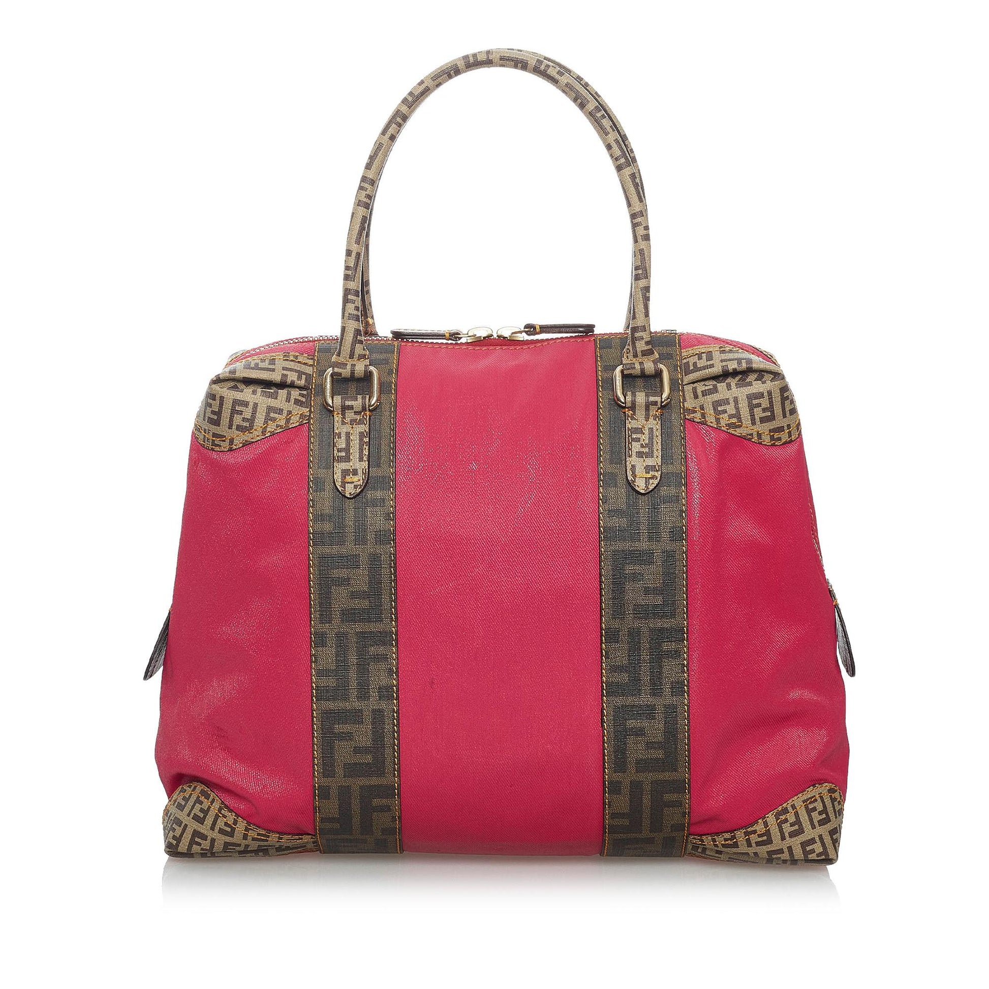 Fendi Zucca Shoulder Bag Shg Nylon Bag Shg 29385