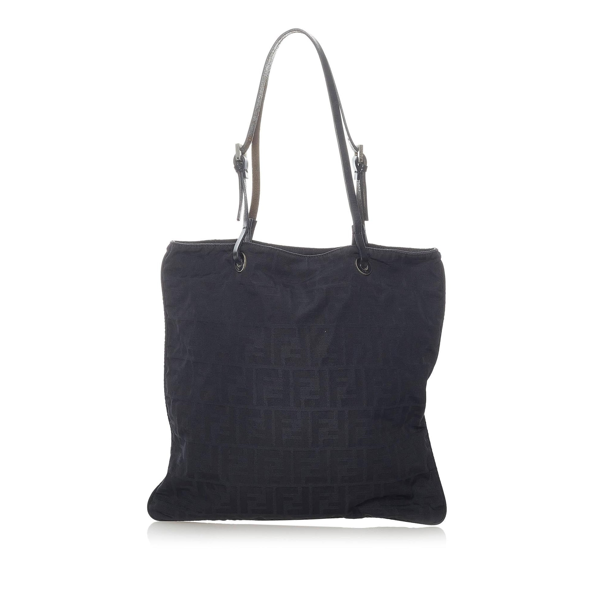 Fendi Zucca Tote Bag Shg Nylon Bag Shg 30853