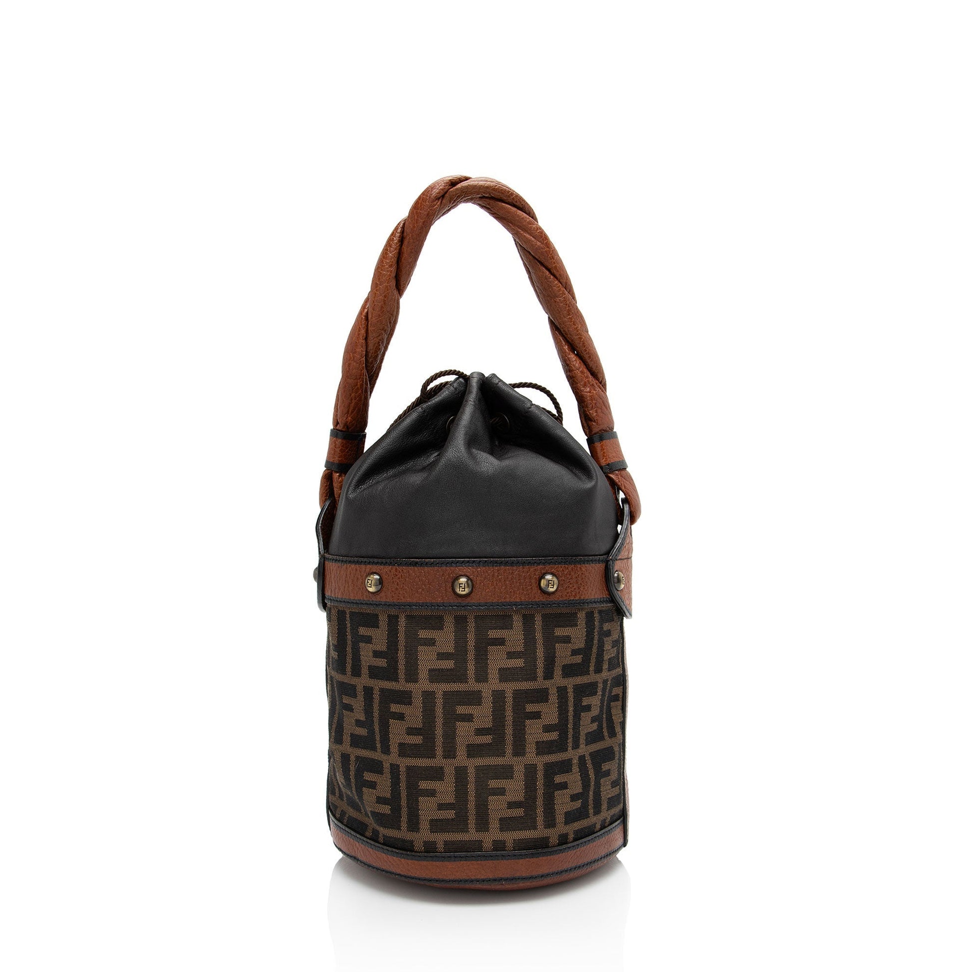 Fendi Zucca Palazzo Bag Shf Gvim54 Bucket Shoulder Bag