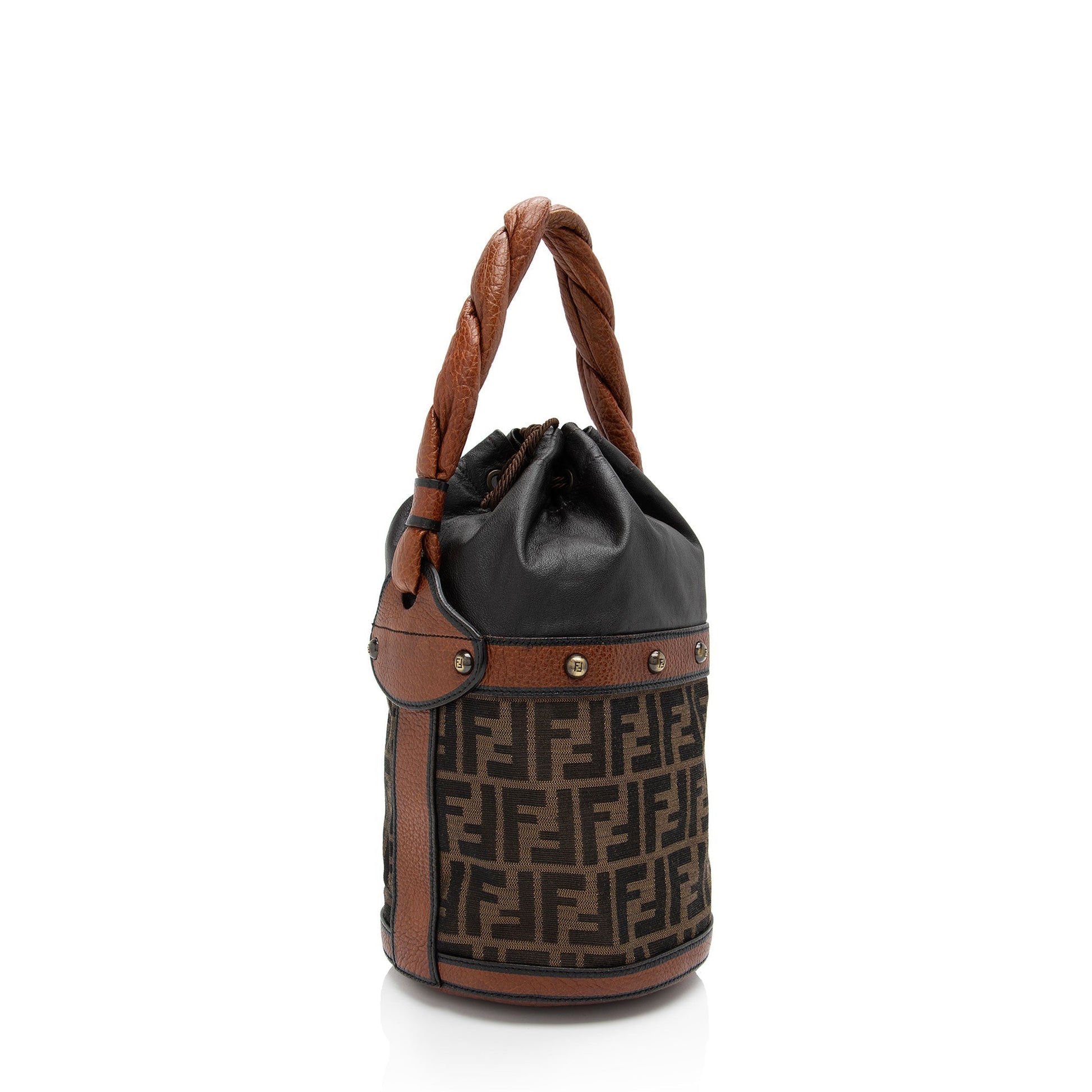Fendi Zucca Palazzo Bag Shf Gvim54 Bucket Shoulder Bag