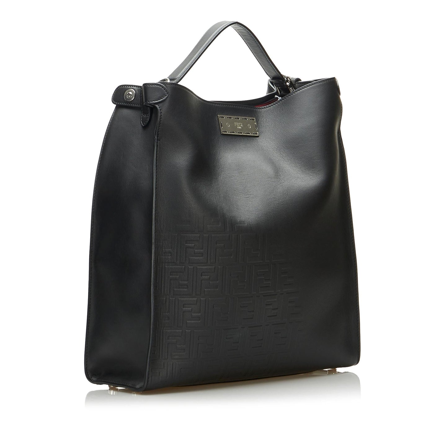 Fendi Zucca Peekaboo Lite Shg 45Pmto Satchel Bag