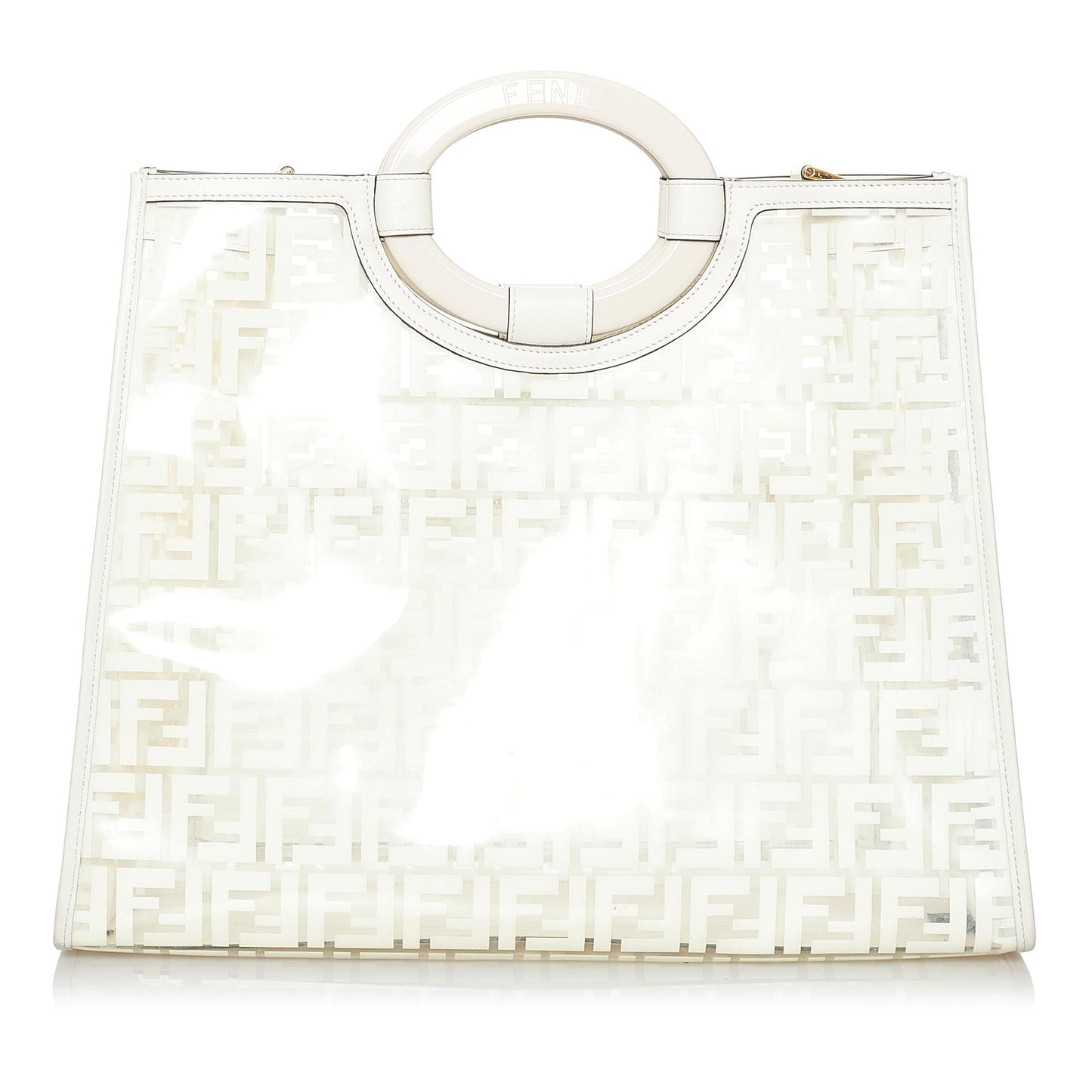 Fendi Zucca Runaway Shopper Satchel Shg Satchel Bag