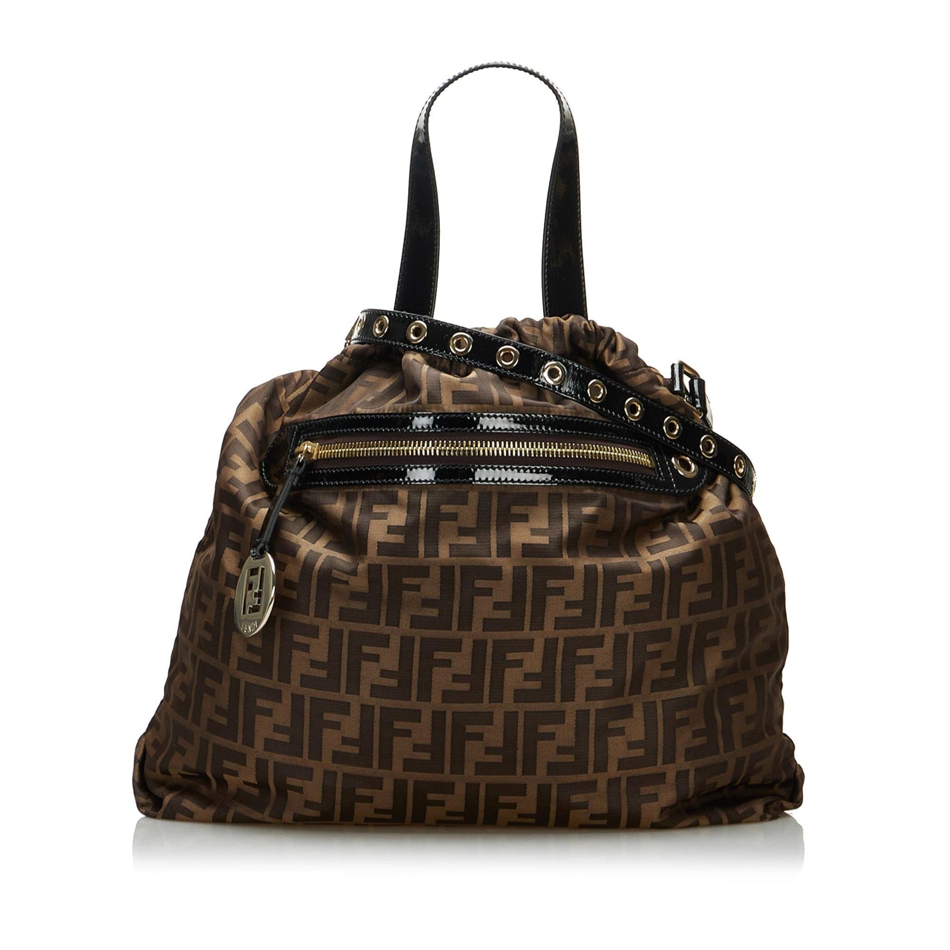 Fendi Zucca Satchel Shg Rs4Dn2 Satchel Bag