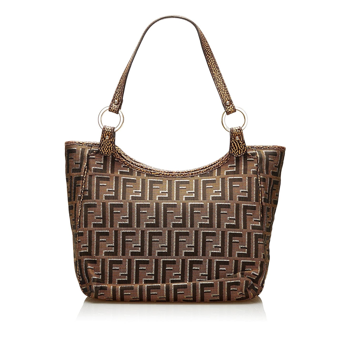 Fendi Zucca Shoulder Bag Shg Bag Shg 35927