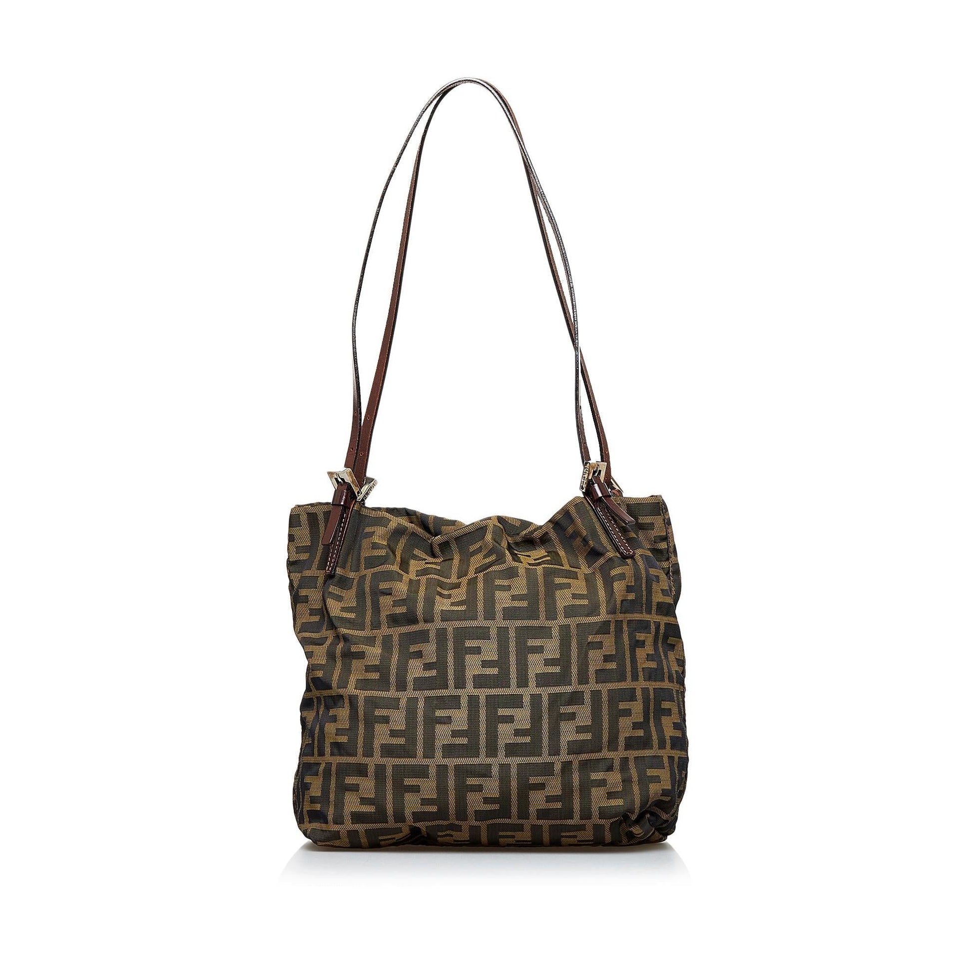 Fendi Zucca Shoulder Bag Shg Iql4Yd