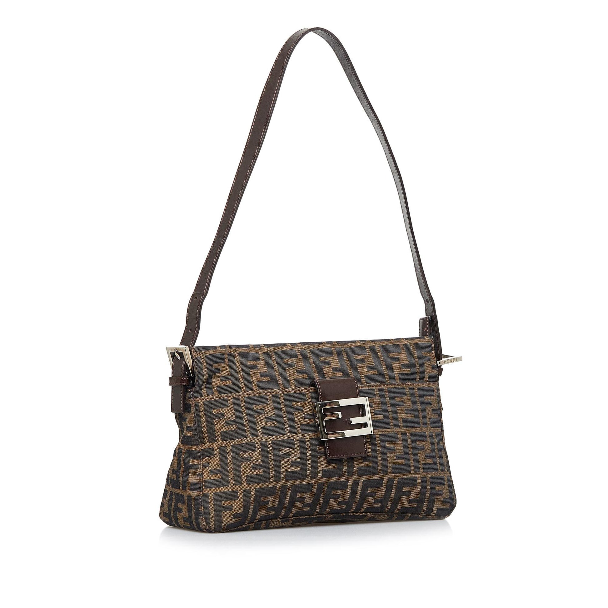 Fendi Zucca Shoulder Bag Shg Lnf8Fy