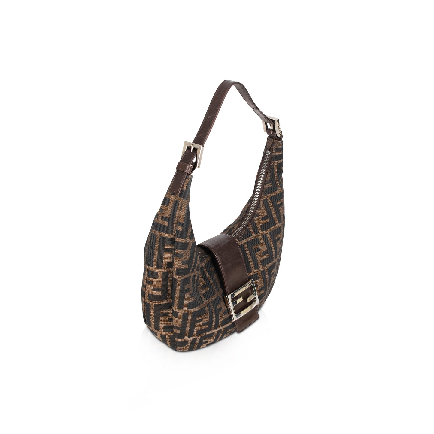 Fendi Zucca Hobo Bag Small Travel Bag