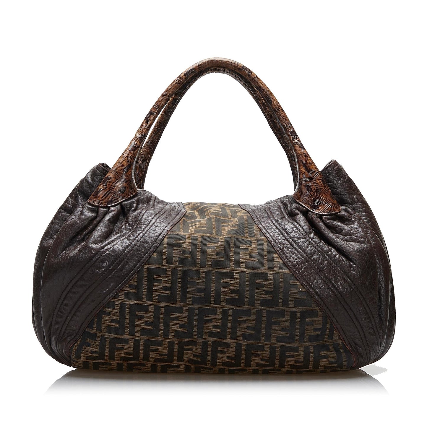 Fendi Zucca Spy Shg Q6B1Nt Satchel Bag