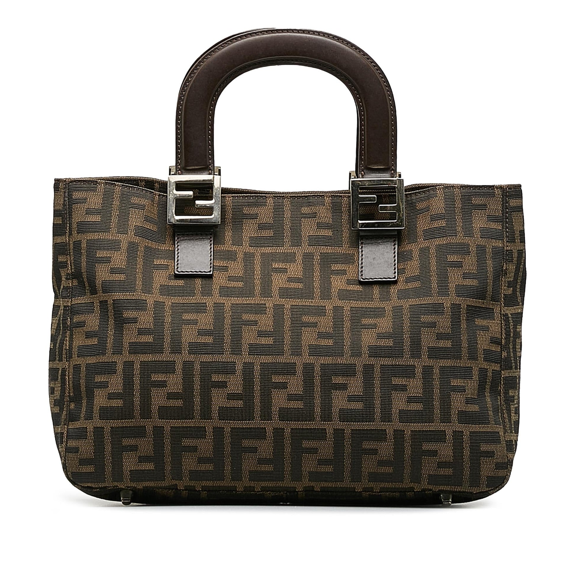 Fendi Zucca Twins Handbag Shg W7Jbpl Satchel Bag