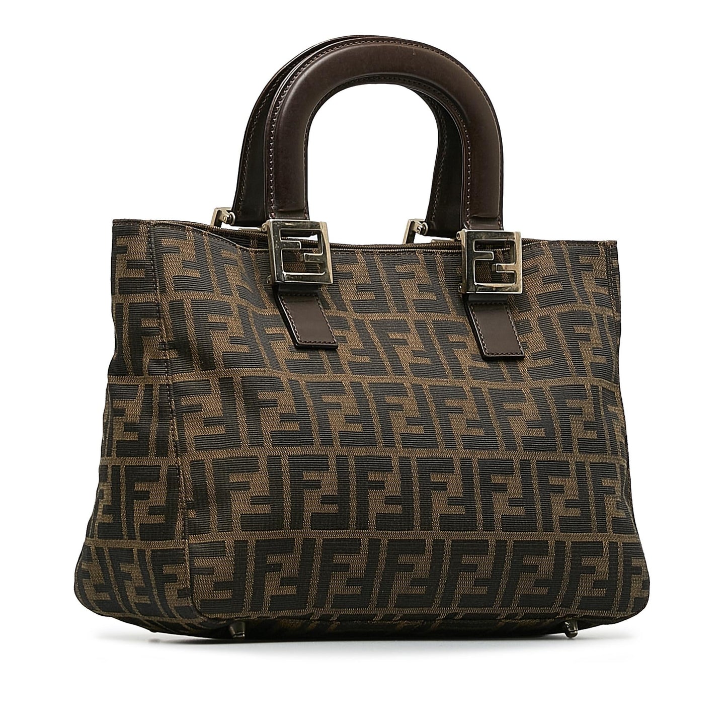 Fendi Zucca Twins Handbag Shg W7Jbpl Satchel Bag