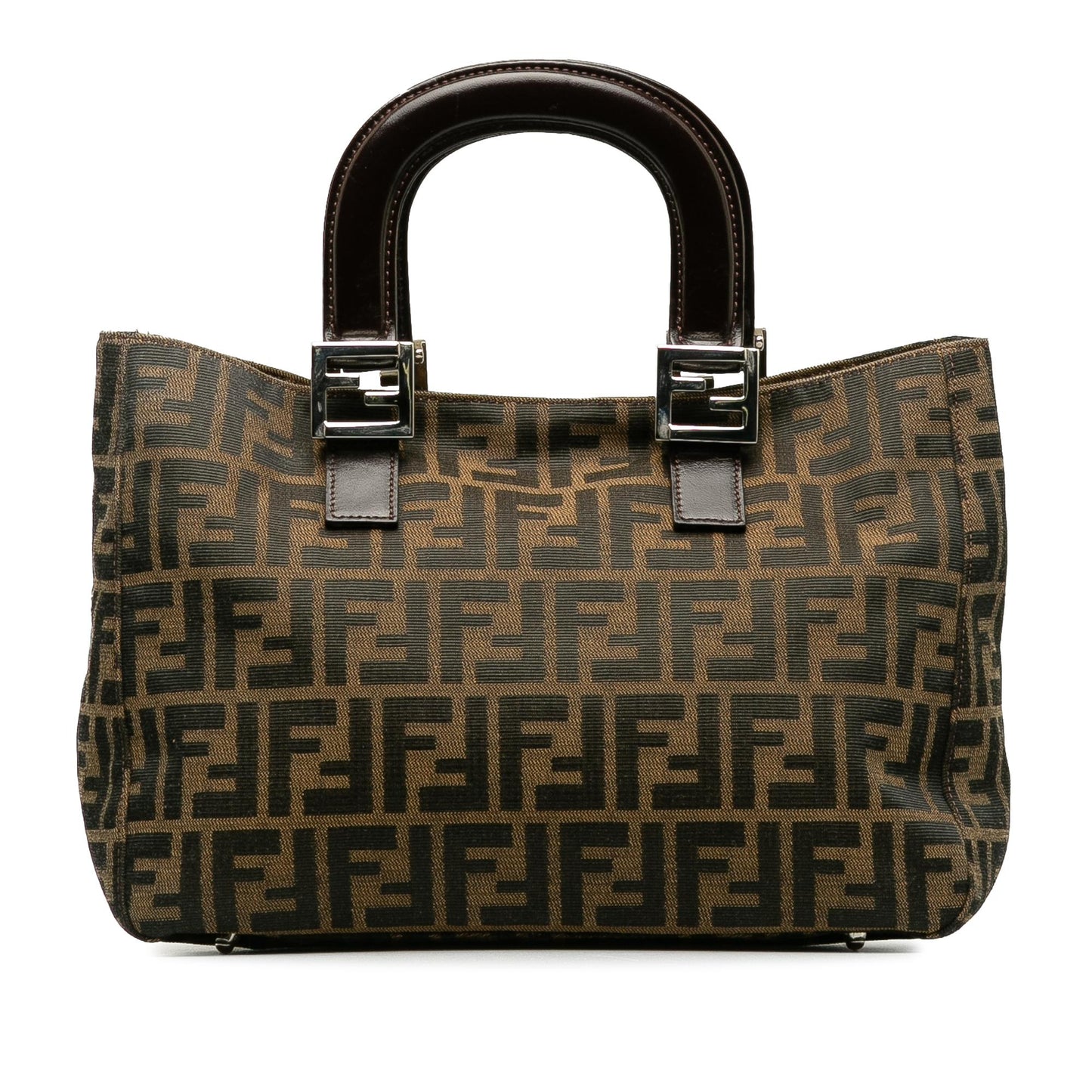 Fendi Zucca Twins Handbag Shg 016Rig Satchel Bag
