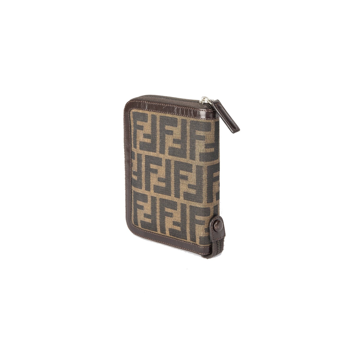 Fendi Zucca Zip Agenda Travel Bag