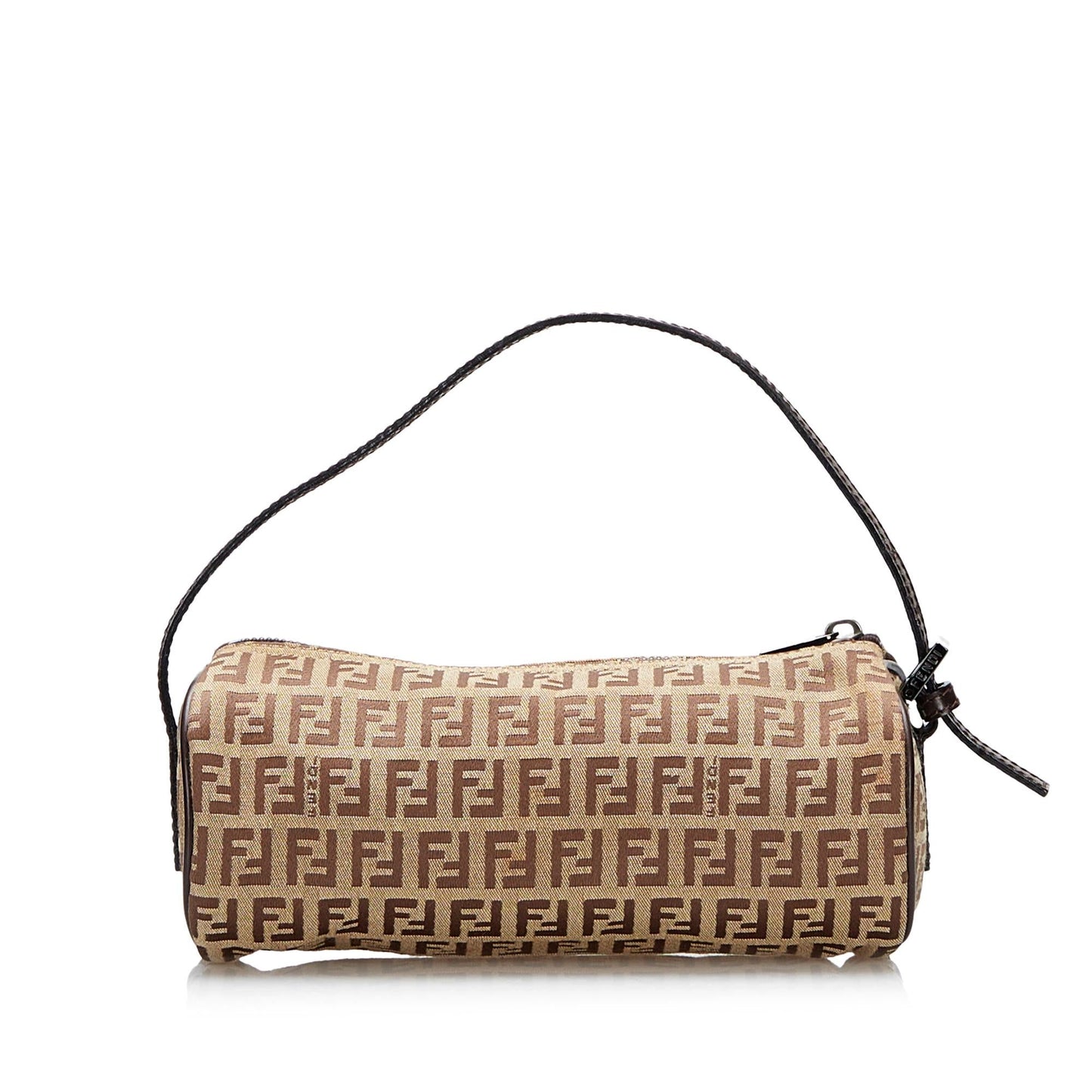 Fendi Zucchino Baguette Shg Hbvaed Handbag Shoulder Bag