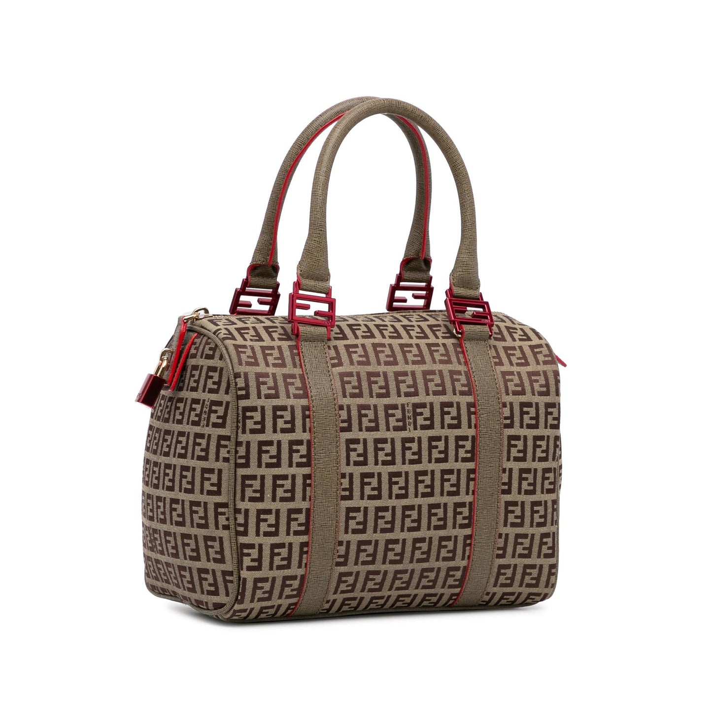 Fendi Zucchino Boston Bag Shg Sfmrof Satchel Bag